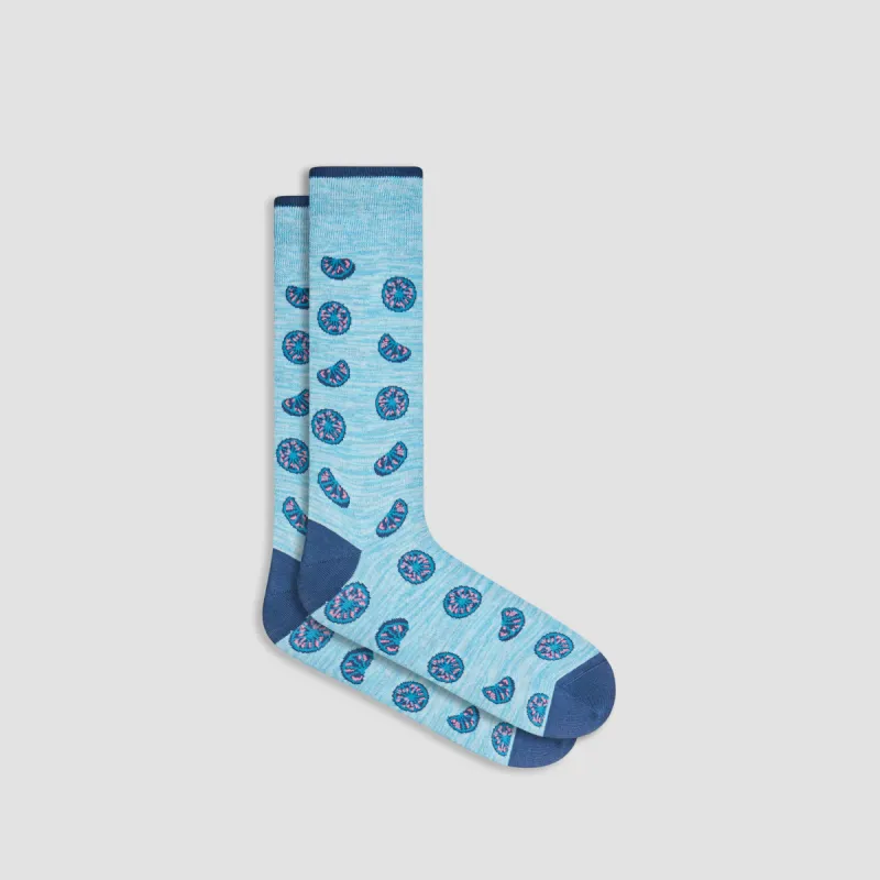 Citrus Fruit Mid-Calf Socks sold by Bugatchi