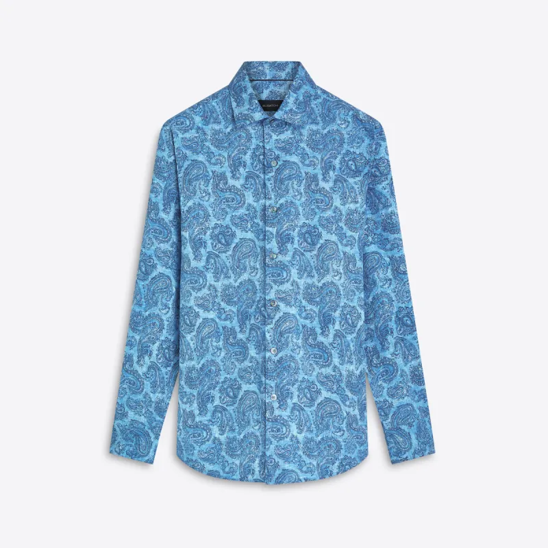 AXEL Paisley Print Shirt sold by Bugatchi
