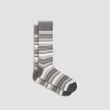 Striped Mid-Calf Socks sold by Bugatchi