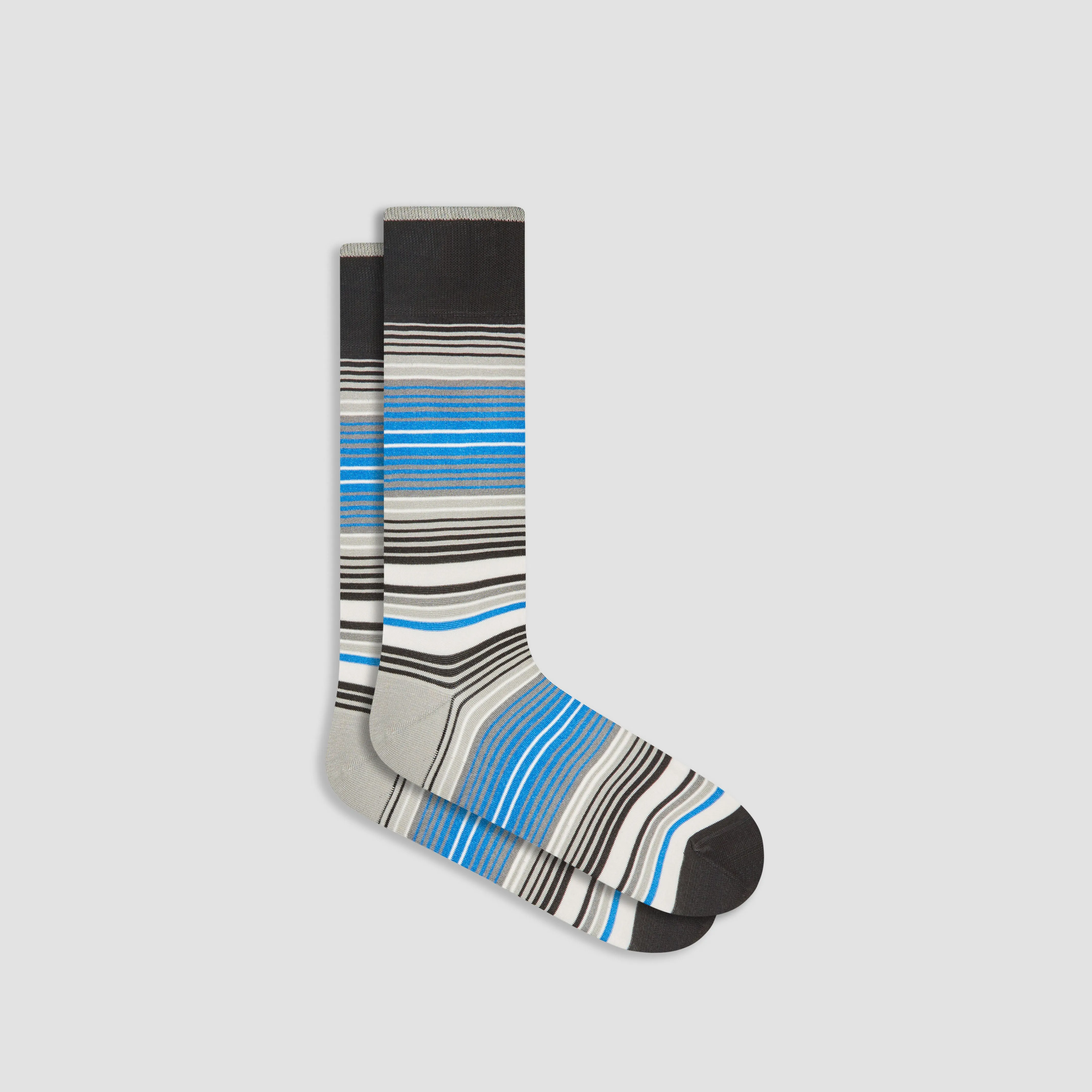Striped Mid-Calf Socks sold by Bugatchi