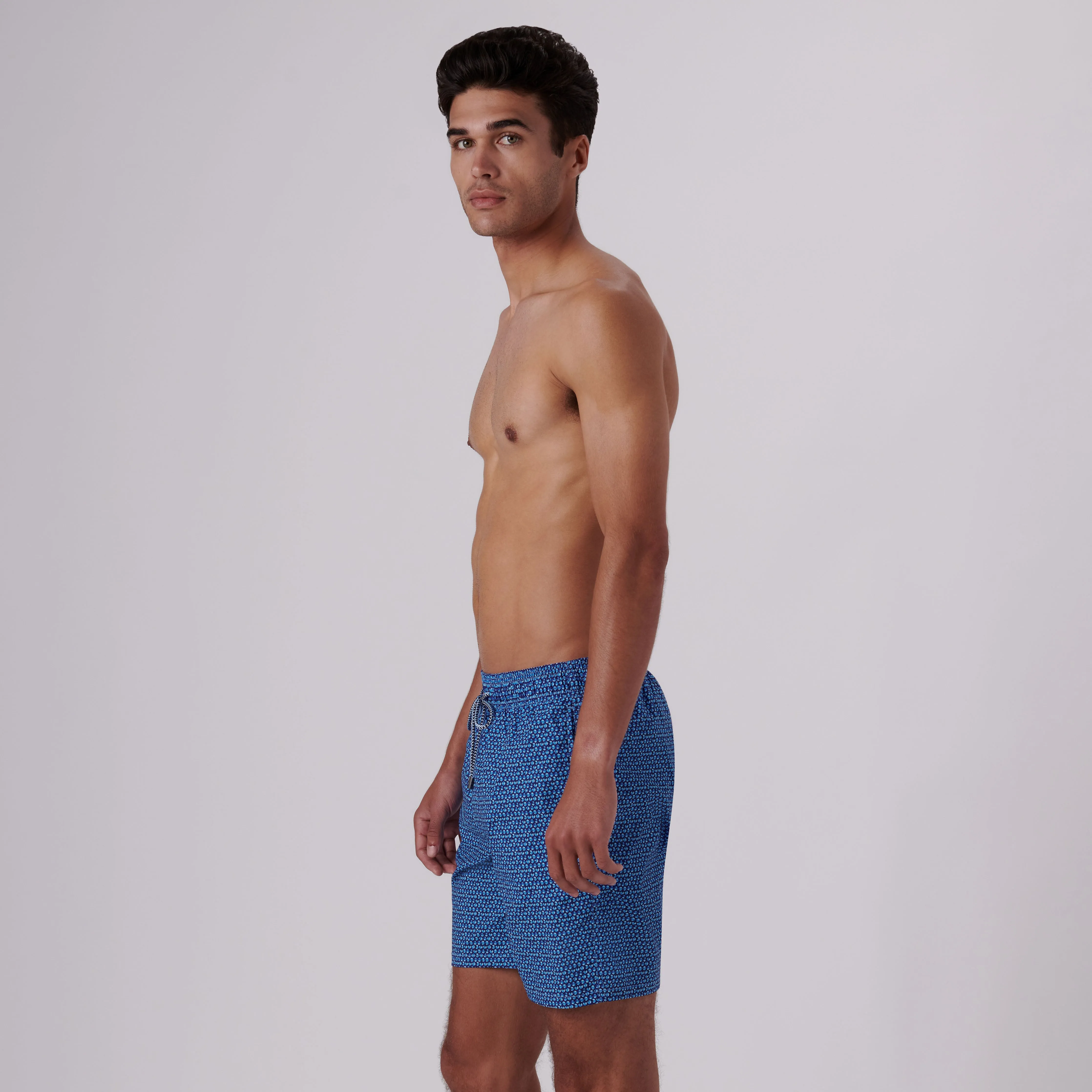 Cosmo Abstract Swim Trunks sold by Bugatchi product image thumbnail 4