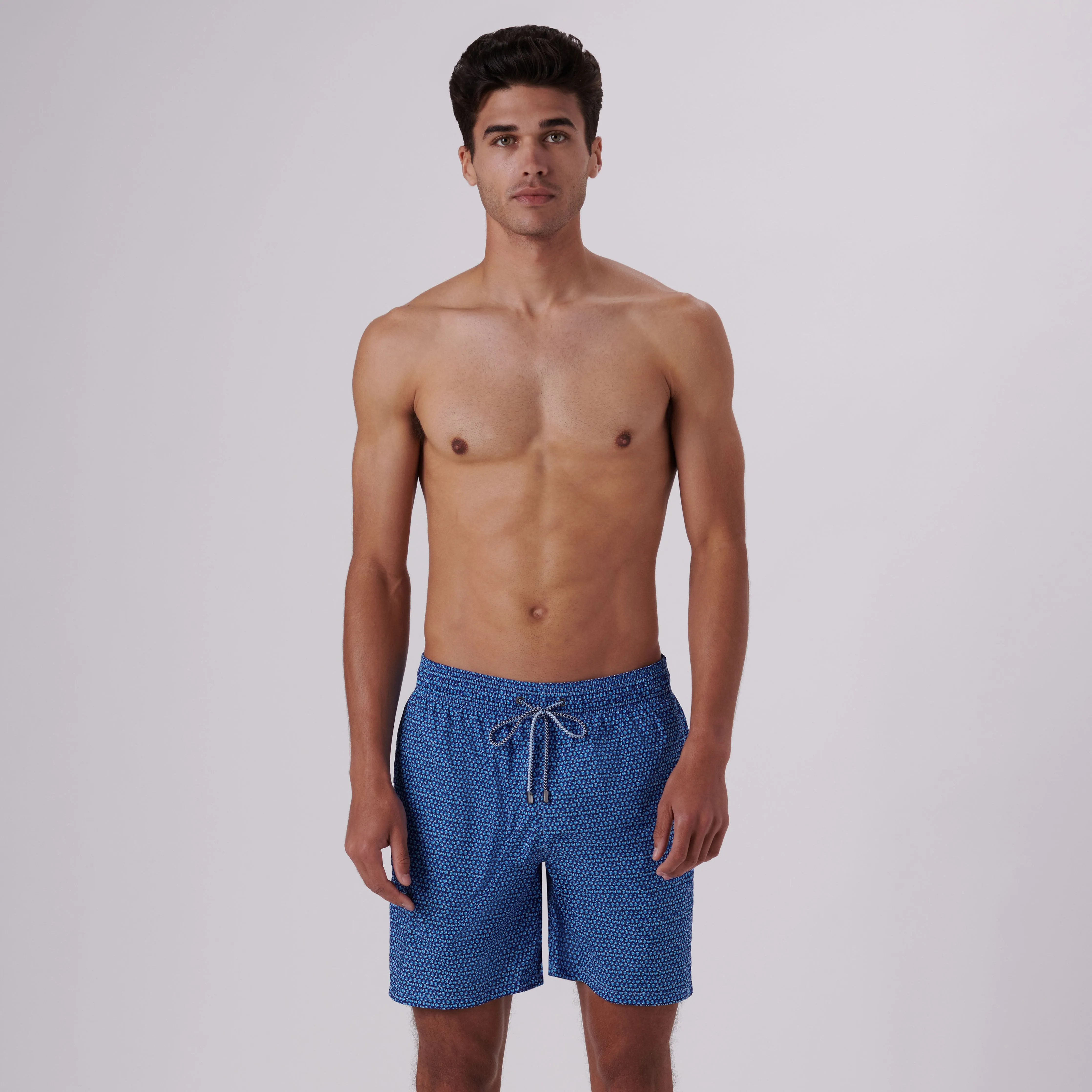 Cosmo Abstract Swim Trunks sold by Bugatchi product image thumbnail 3