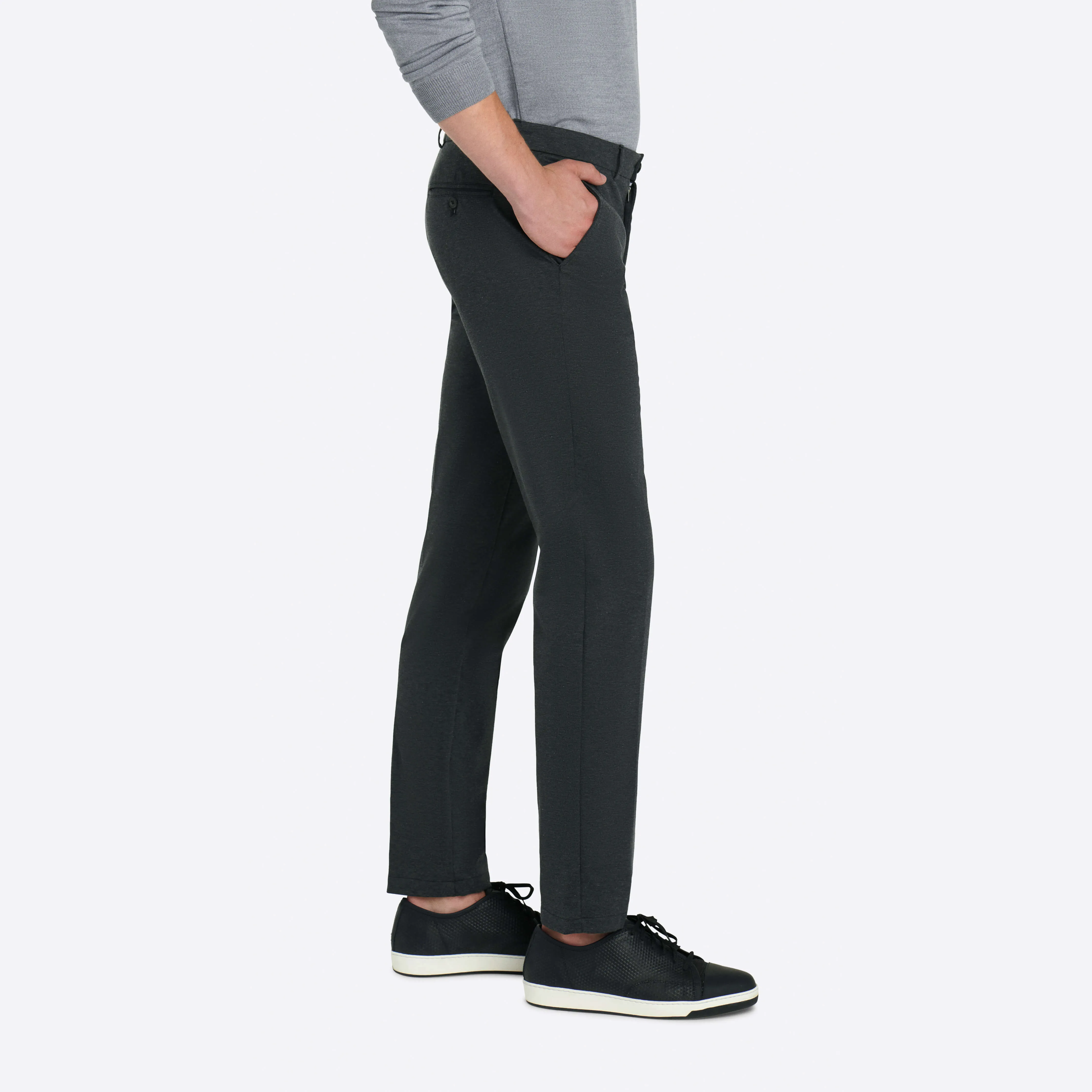 Flat Front Casual Pant sold by Bugatchi product image thumbnail 4