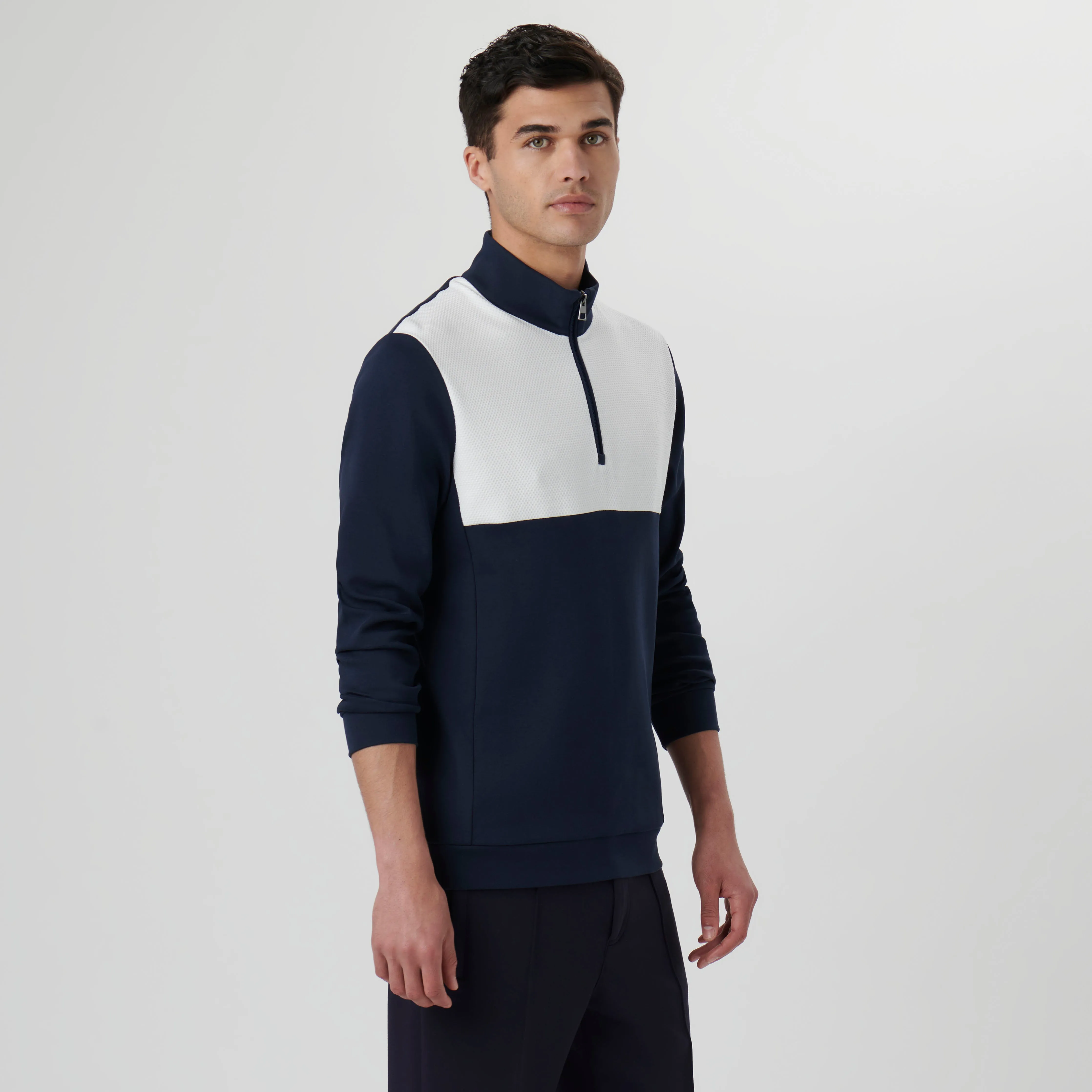 Quarter Zip Pullover sold by Bugatchi product image thumbnail 3