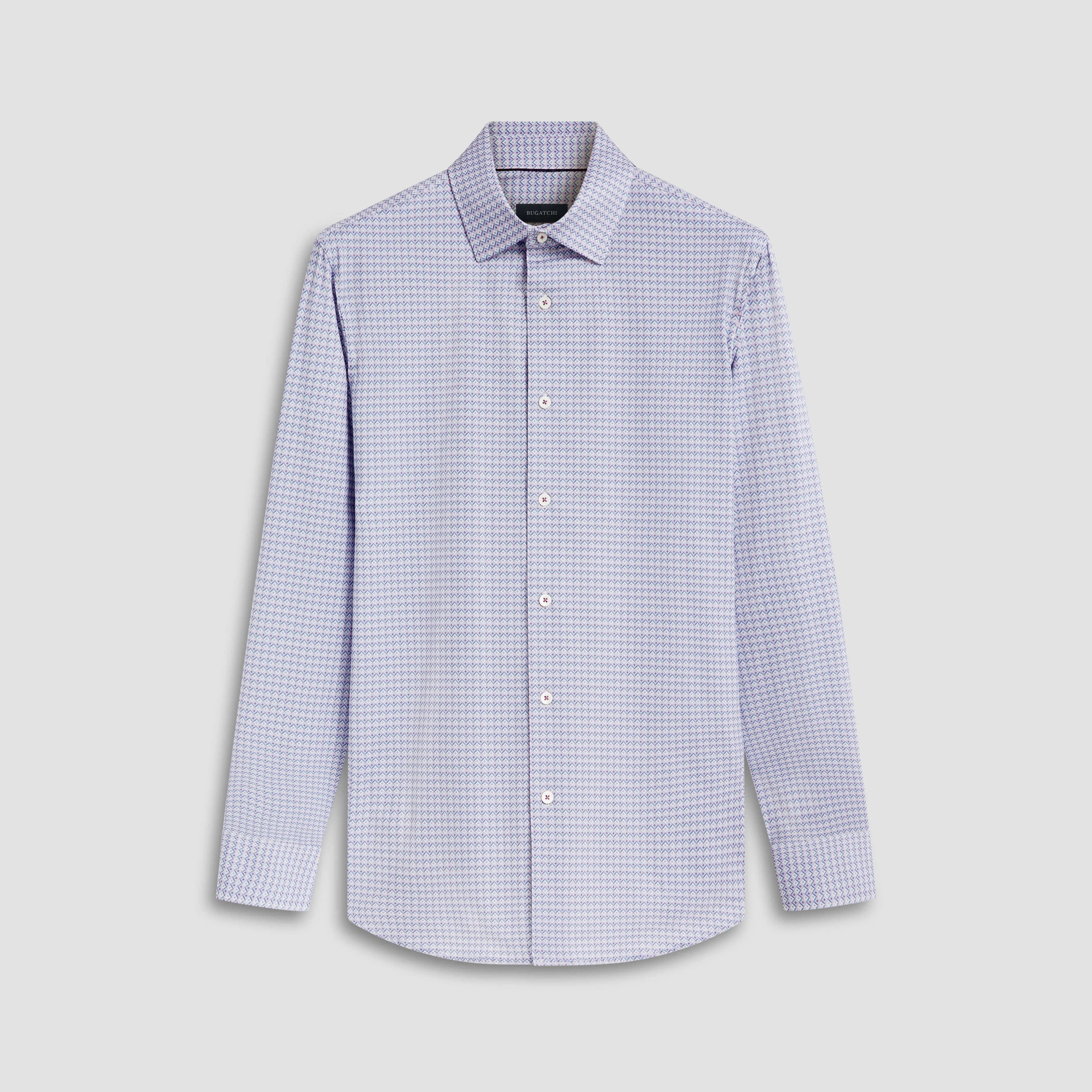 James Diamond Check OoohCotton Shirt sold by Bugatchi