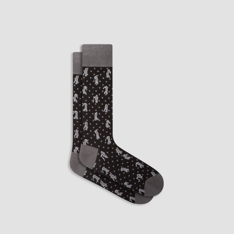 Golfer Mid-Calf Socks sold by Bugatchi