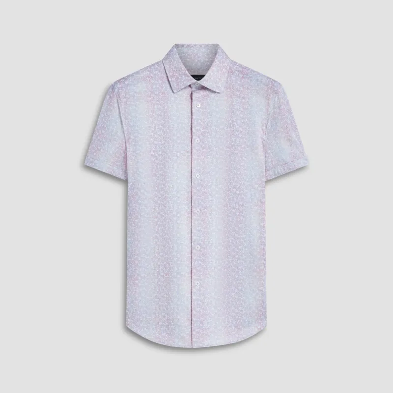 Miles Floral OoohCotton Short Sleeve Shirt sold by Bugatchi