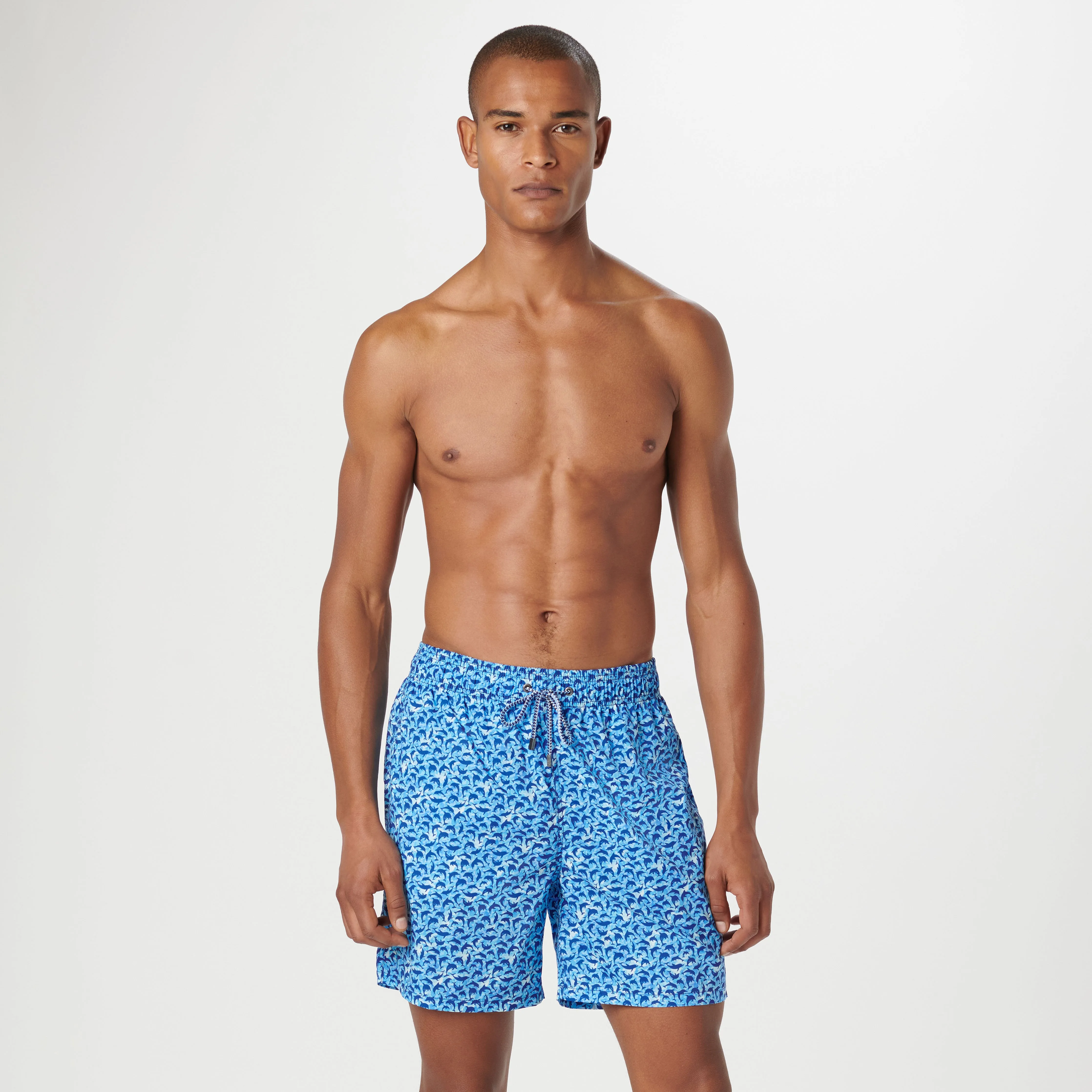 Cosmo Dolphin Swim Trunks sold by Bugatchi product image thumbnail 2