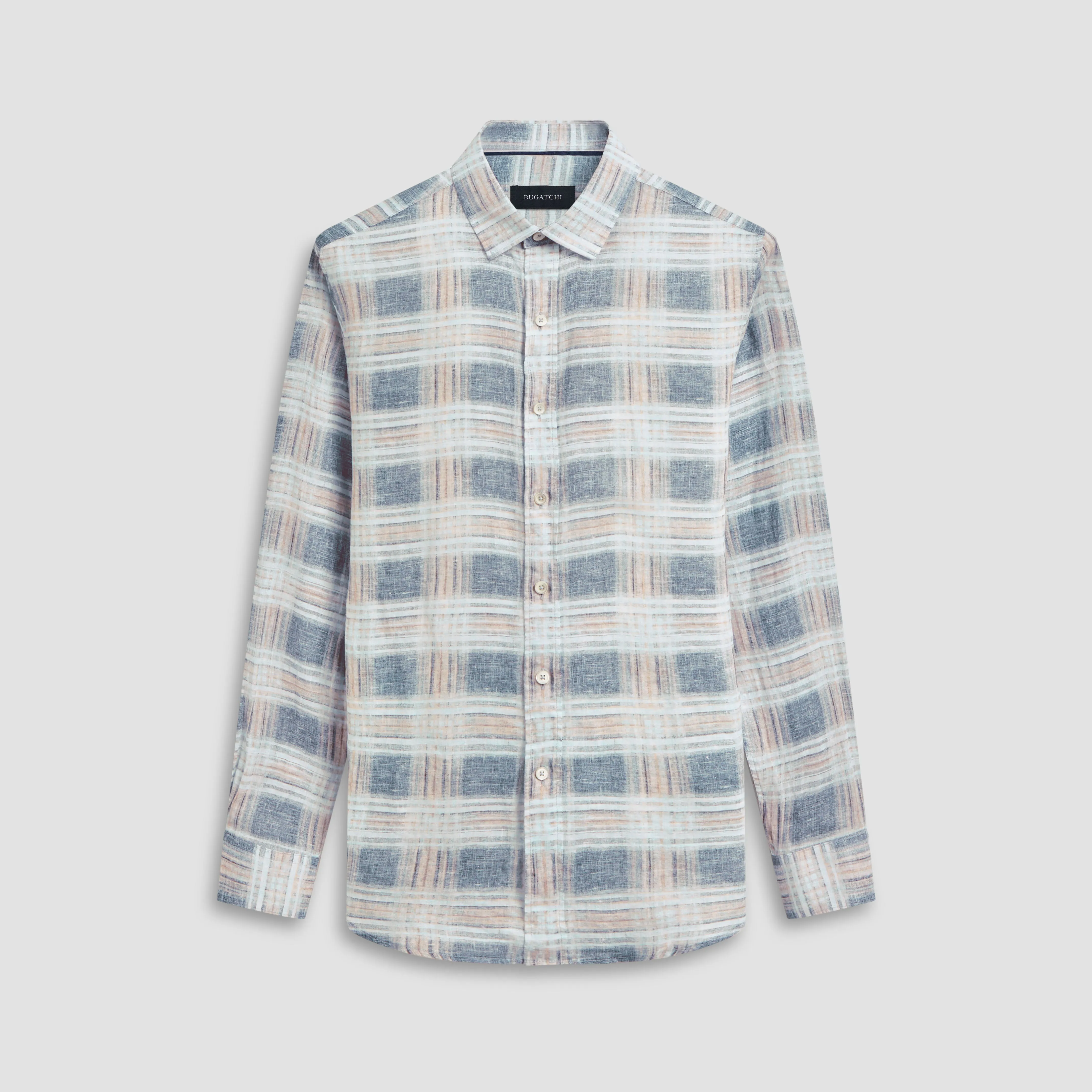 Karl Plaid Shirt sold by Bugatchi
