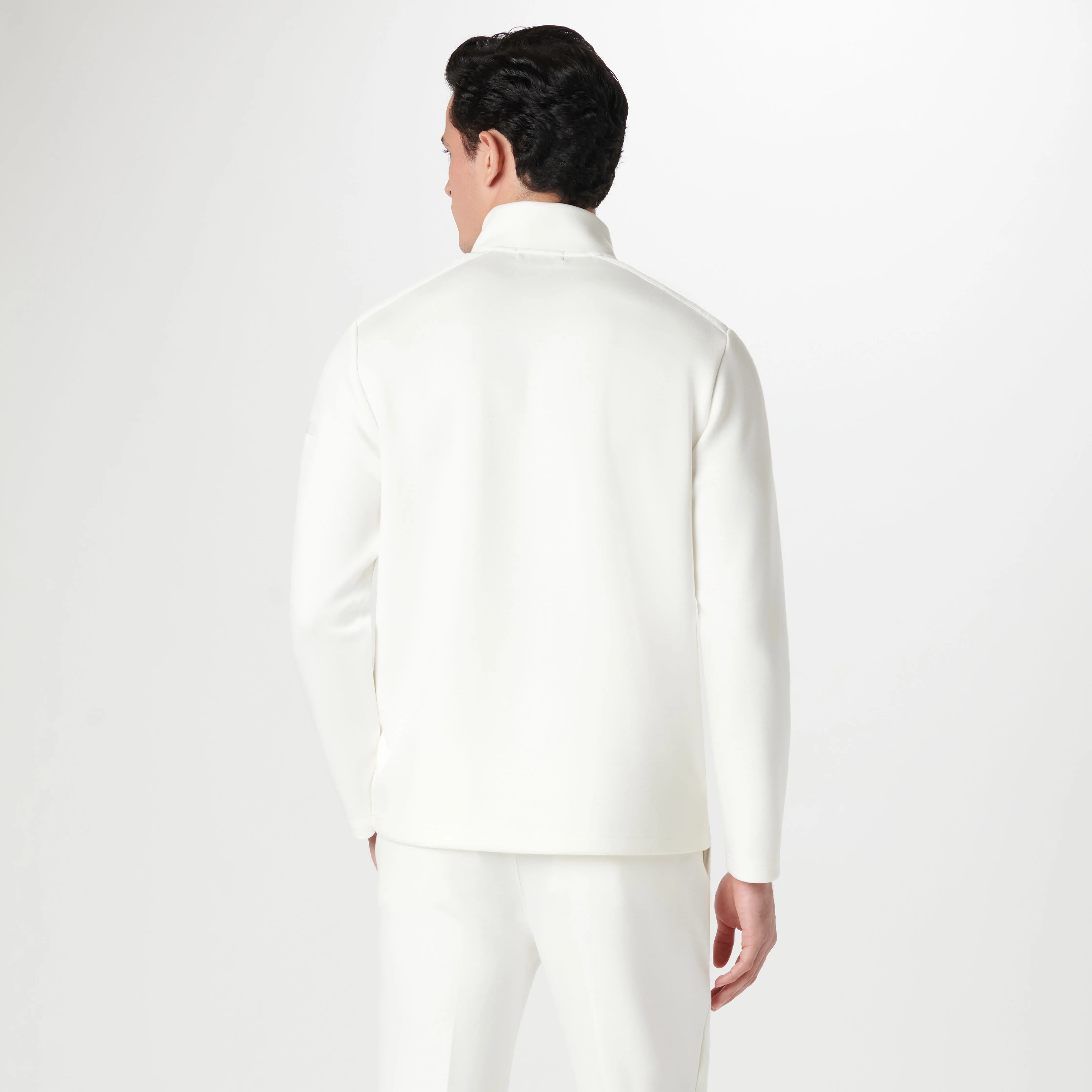 Soft Touch Performance Quarter Zip Pullover sold by Bugatchi product image thumbnail 4