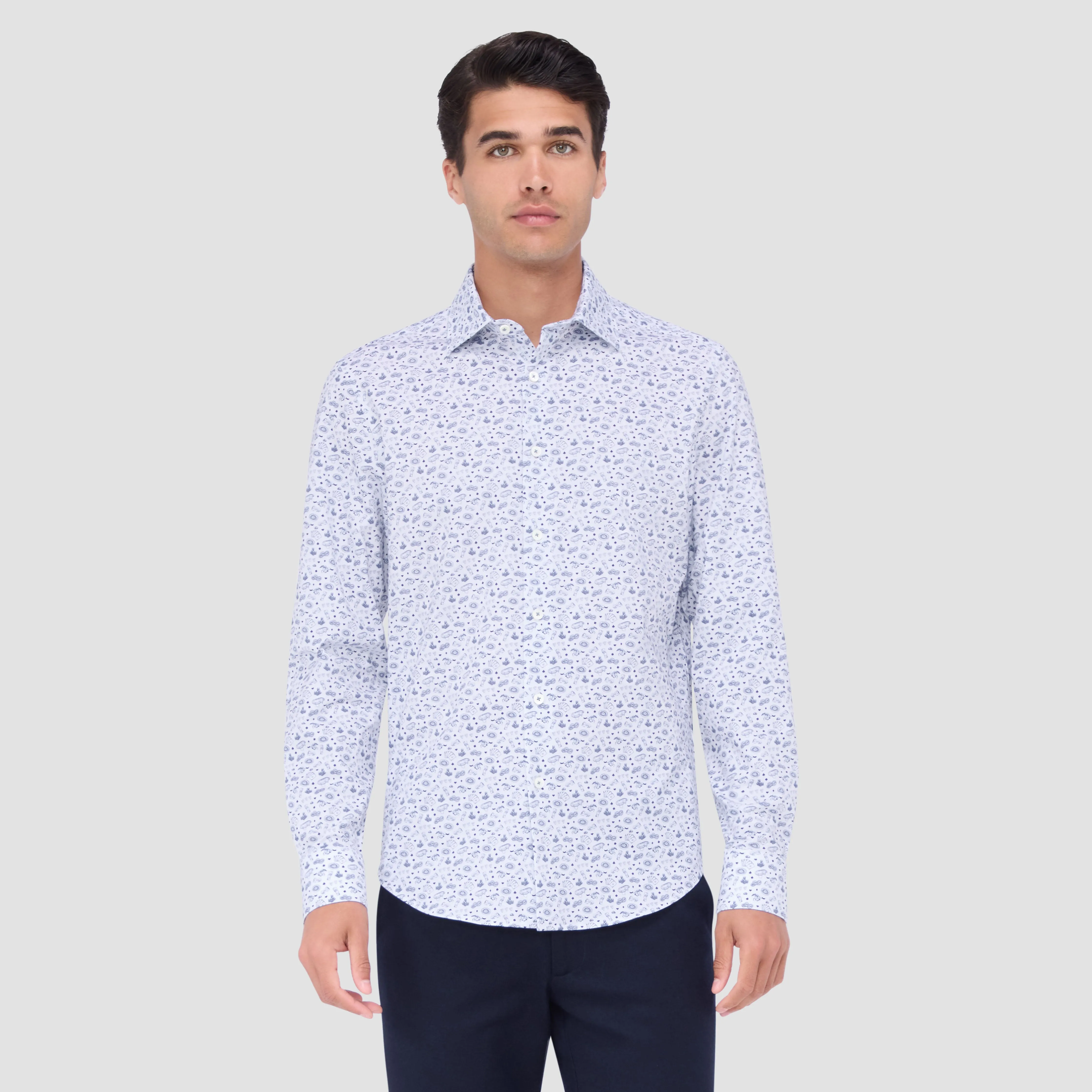 James Casino OoohCotton Shirt sold by Bugatchi product image thumbnail 2