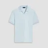 Marled Johnny Collar Polo sold by Bugatchi