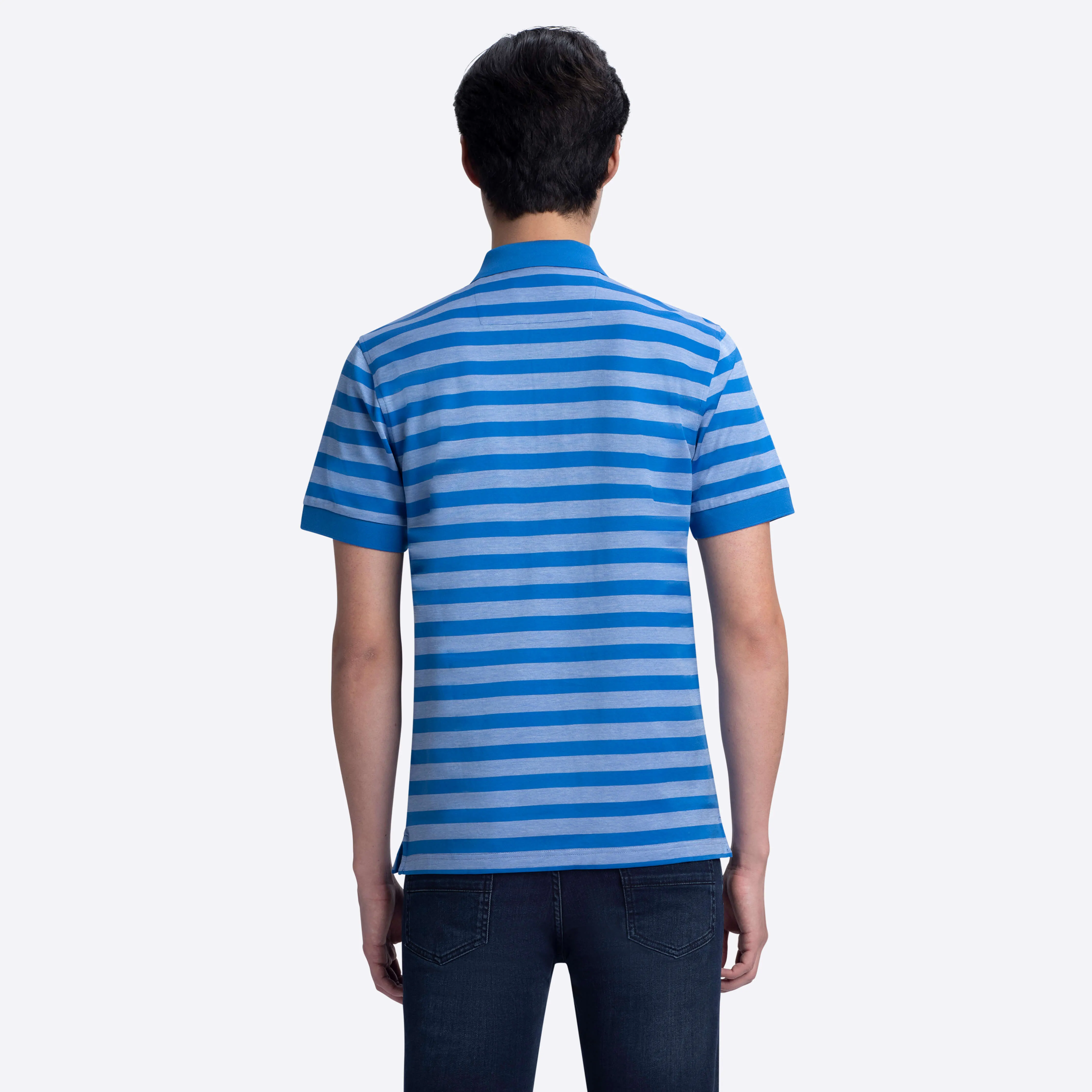 Striped Polo sold by Bugatchi product image thumbnail 4