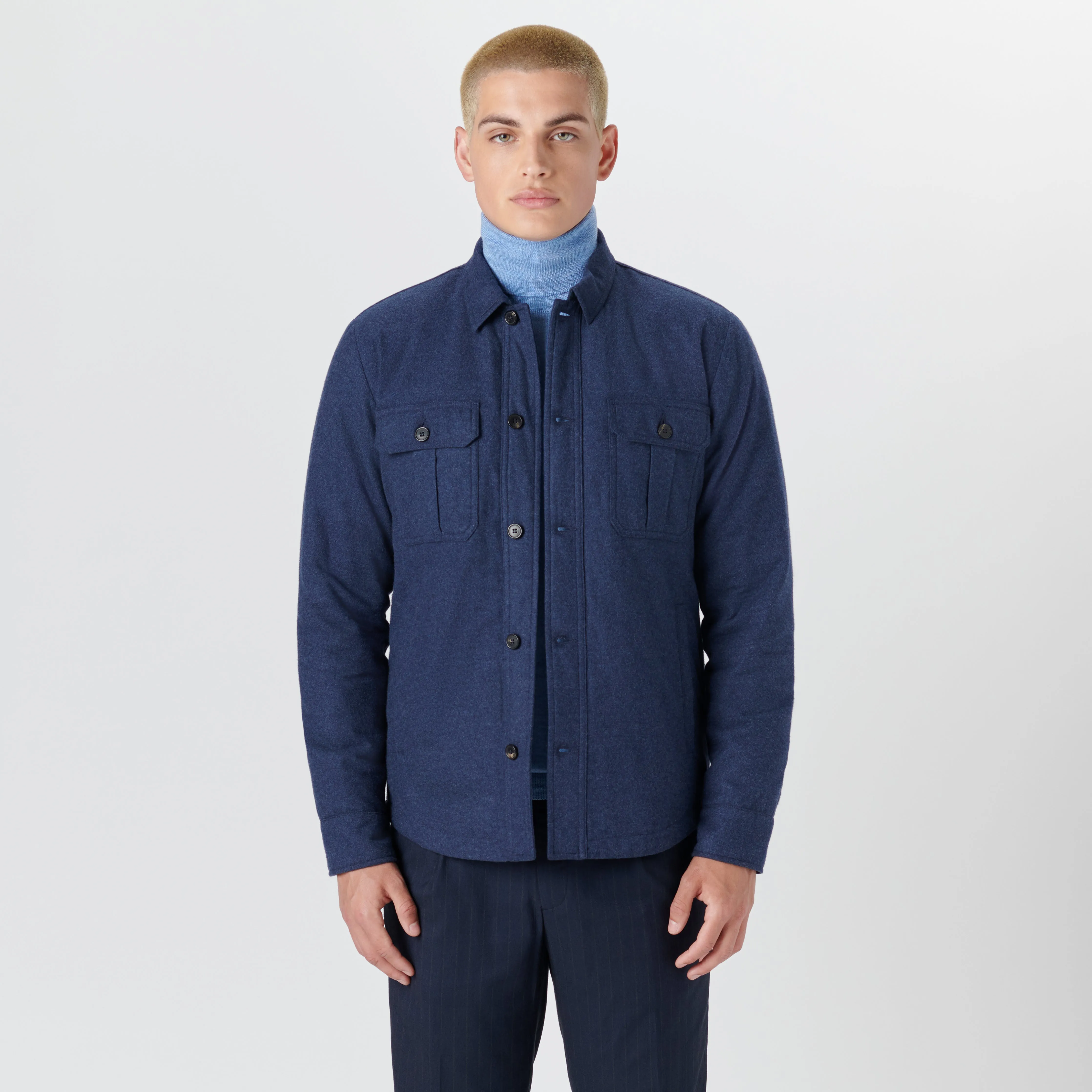 Shirt Jacket sold by Bugatchi product image thumbnail 2