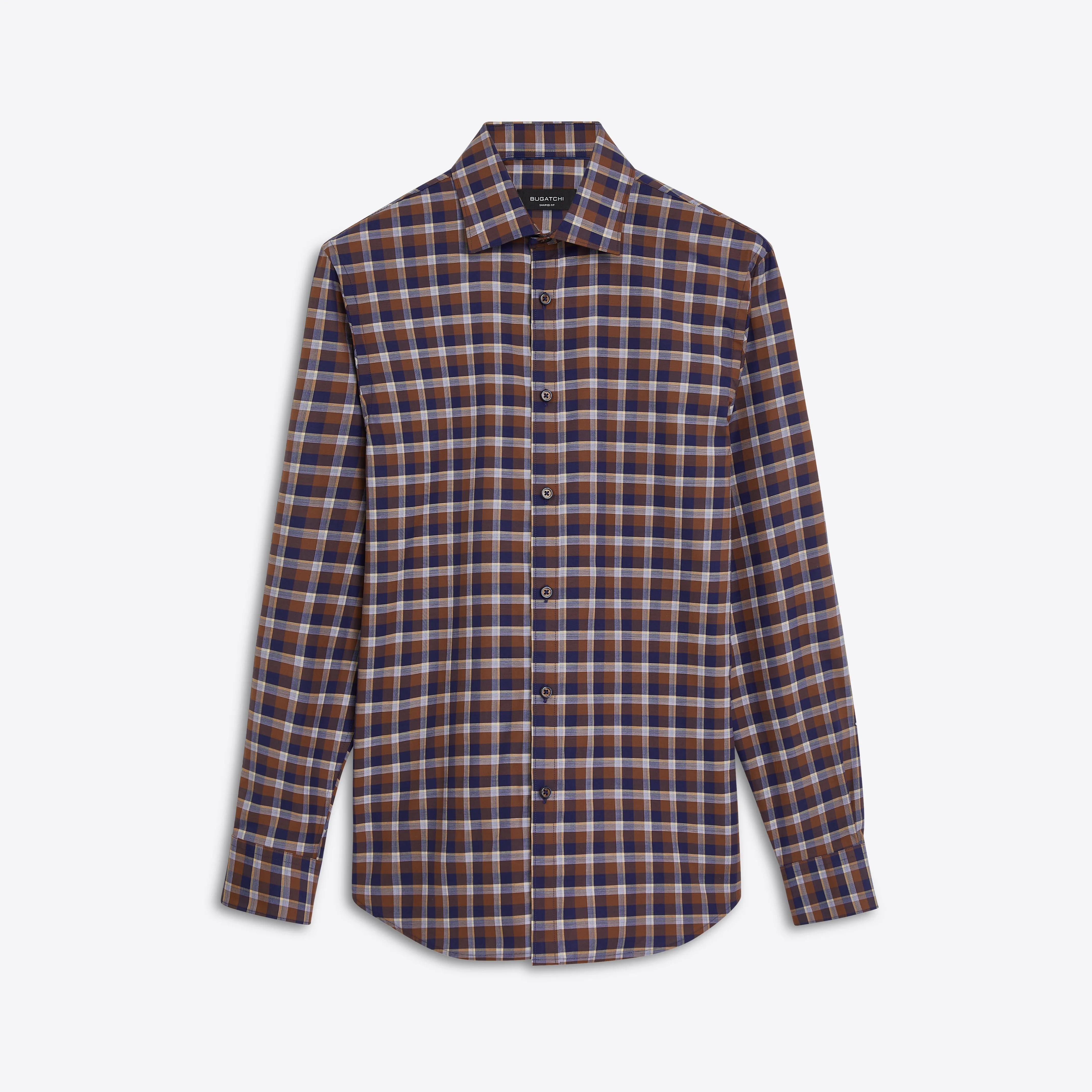 JULIAN Small Check Shirt sold by Bugatchi