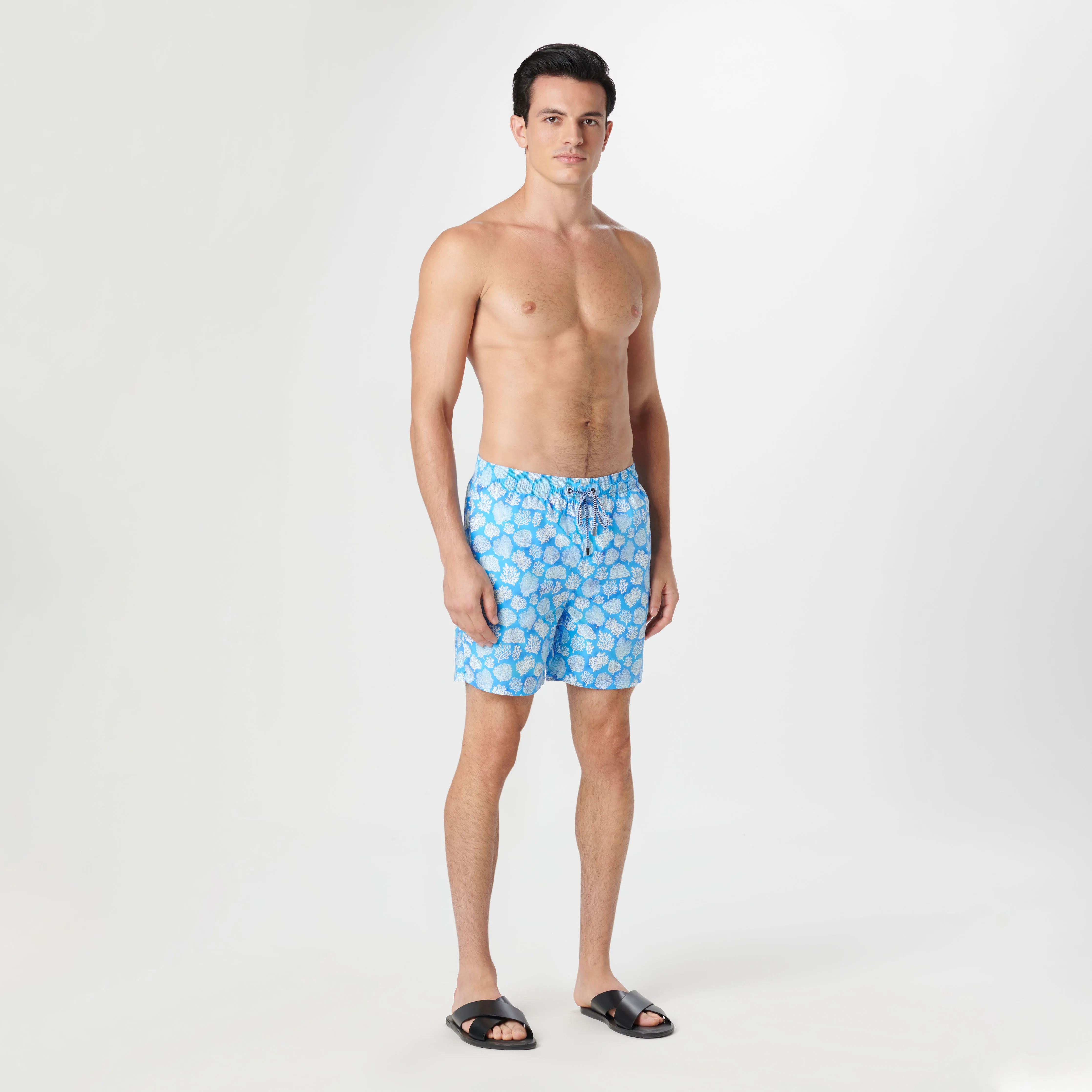 Cosmo Coral Swim Trunks sold by Bugatchi product image thumbnail 5