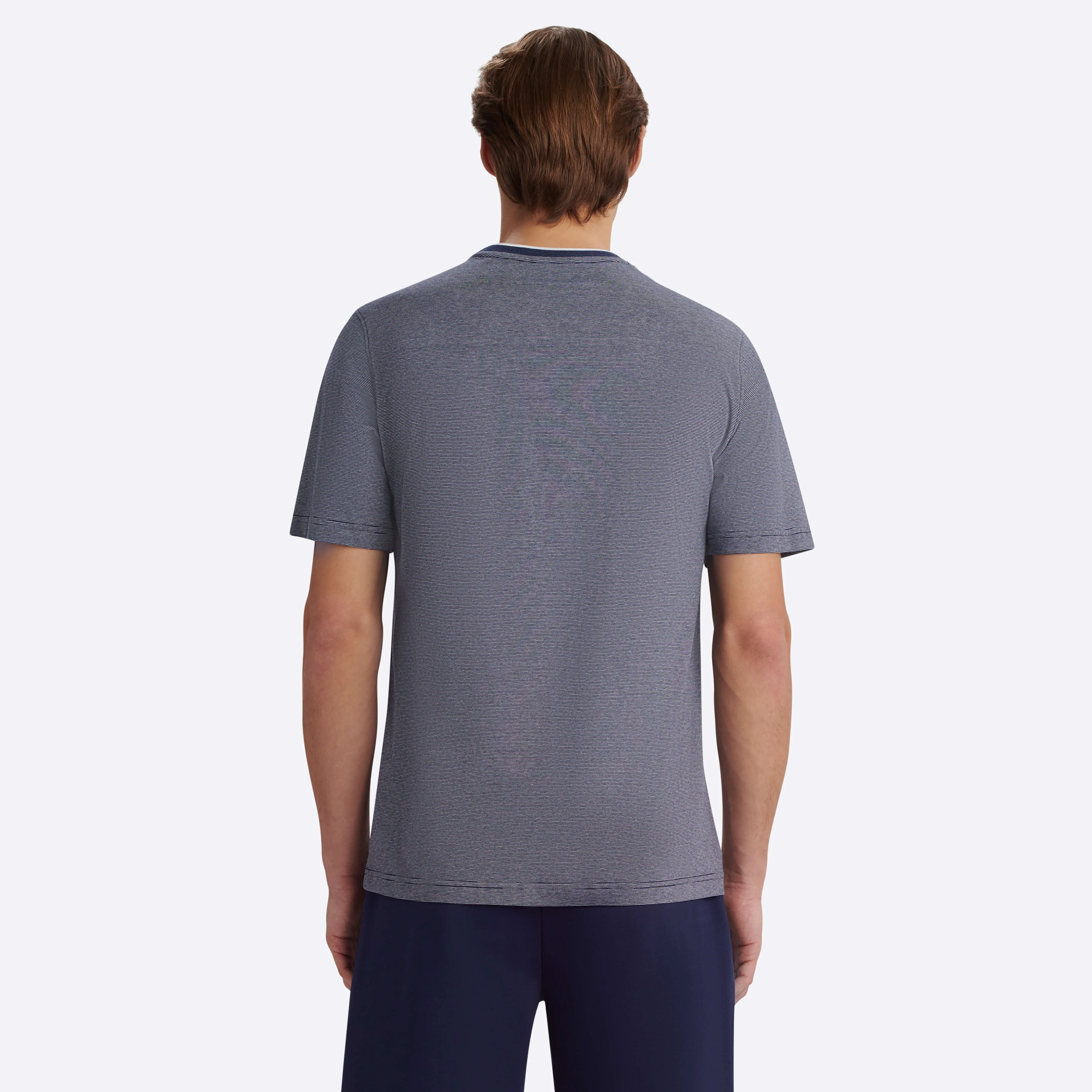 Short Sleeve Crew Neck T-Shirt sold by Bugatchi product image thumbnail 4