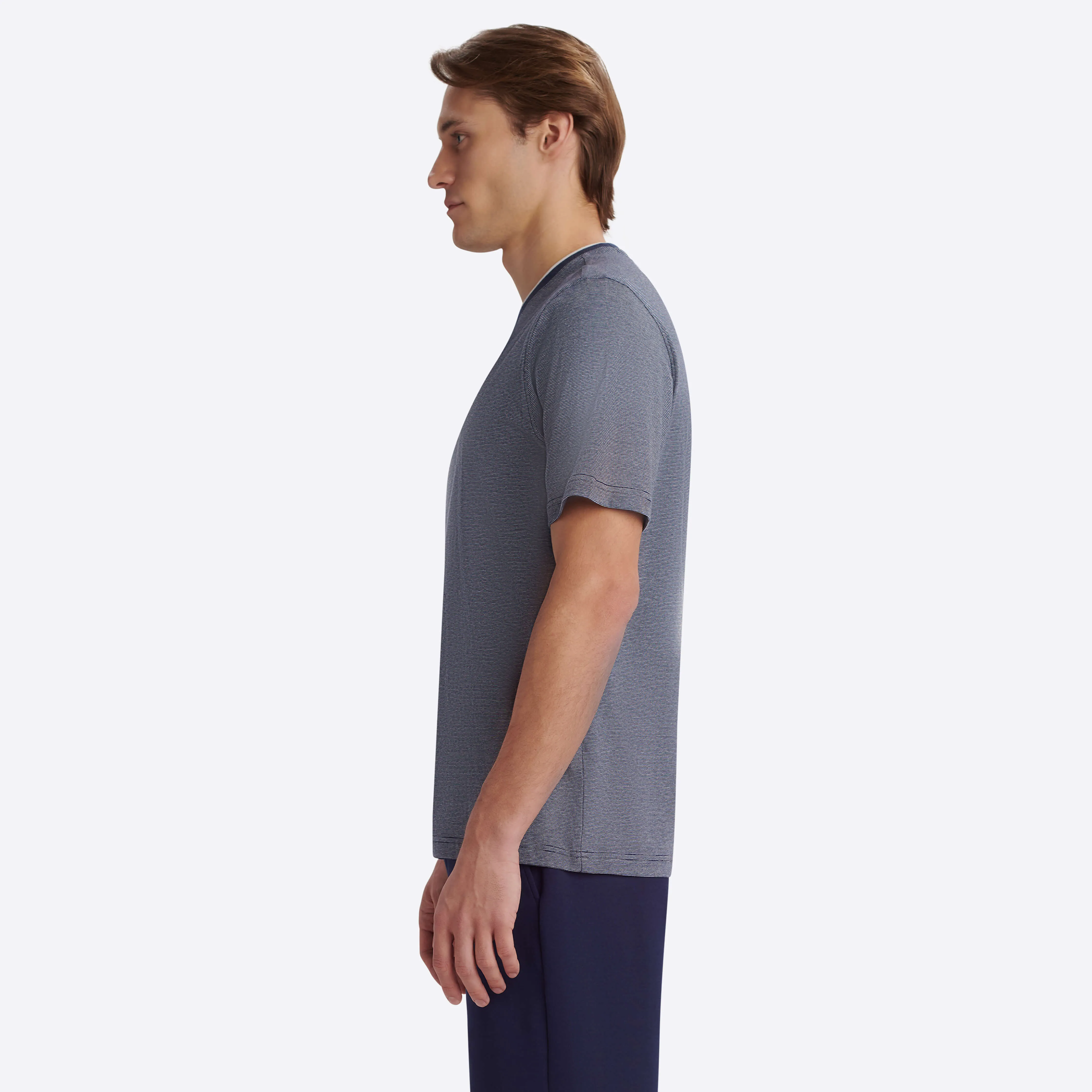 Short Sleeve Crew Neck T-Shirt sold by Bugatchi product image thumbnail 3
