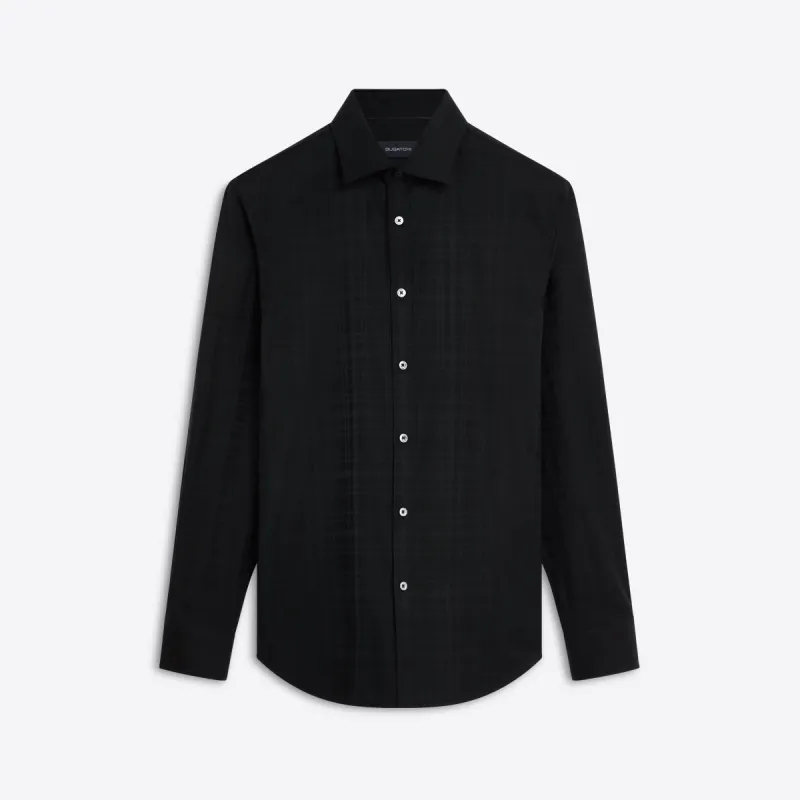 JULIAN Jacquard Check Shirt sold by Bugatchi