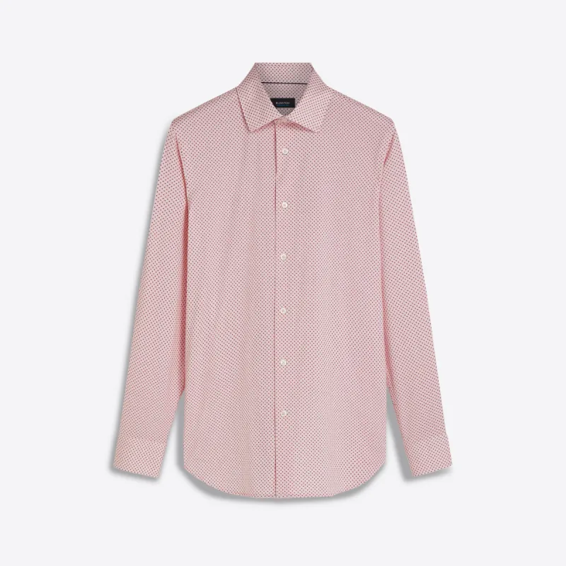 JAMES Diamond Print OoohCotton Shirt sold by Bugatchi