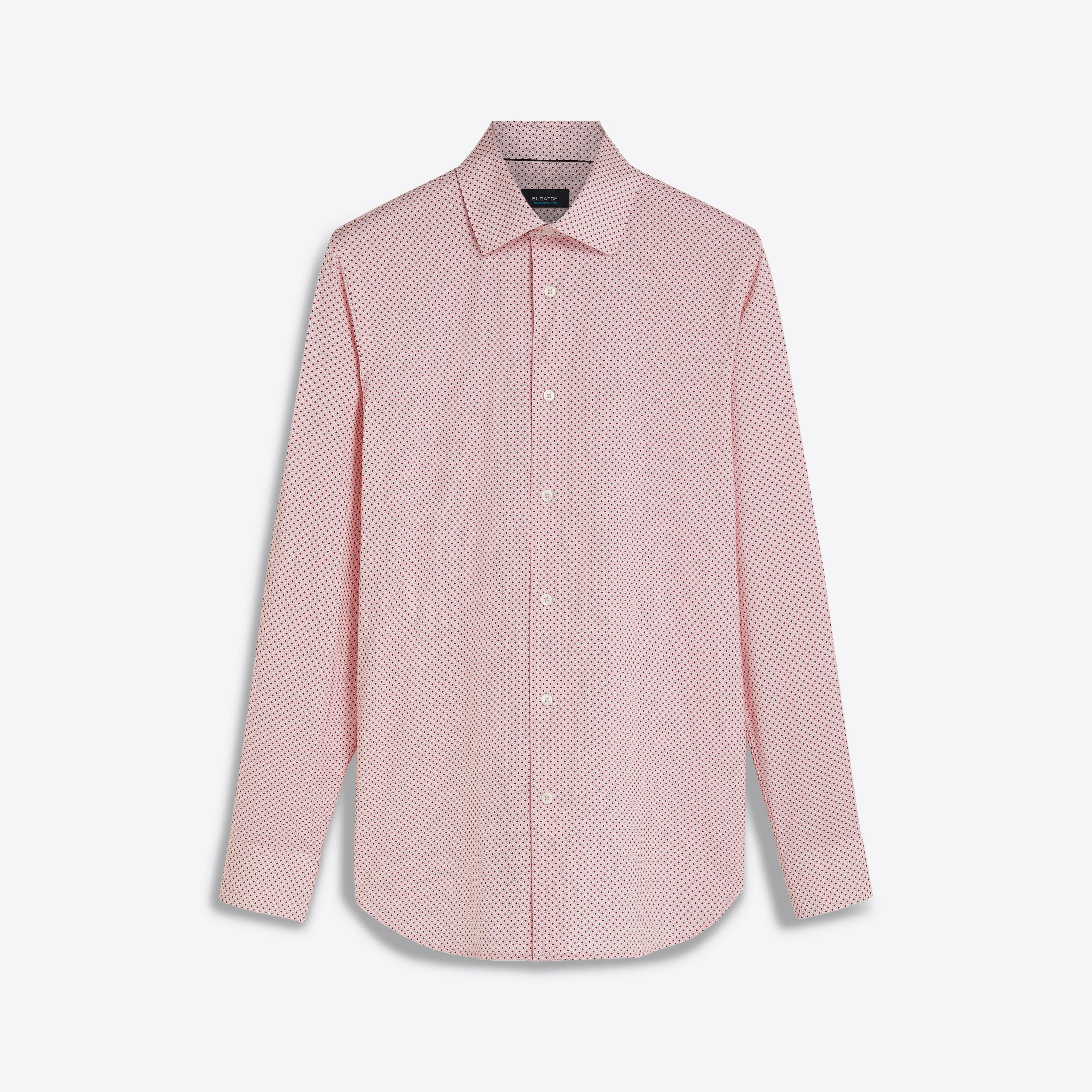 JAMES Diamond Print OoohCotton Shirt sold by Bugatchi