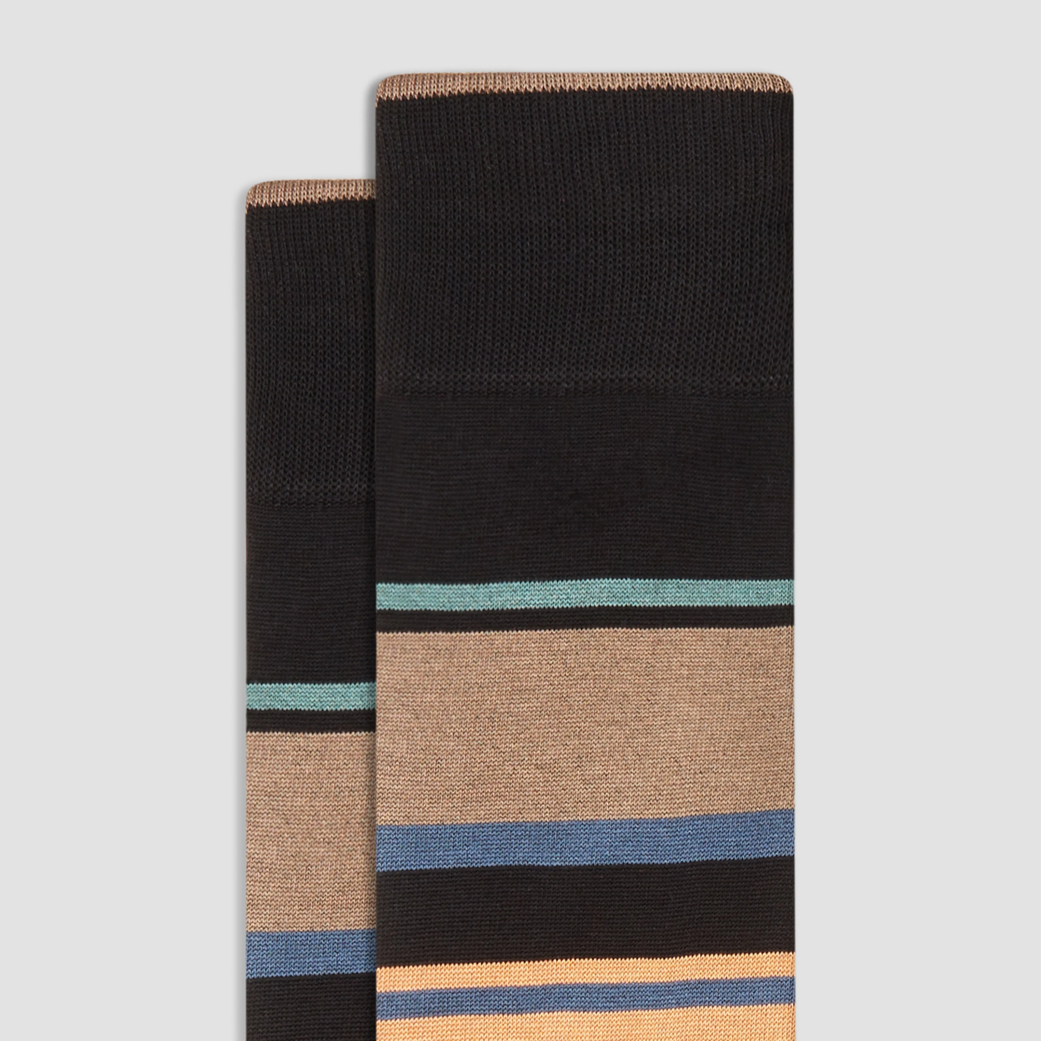 Striped Mid-Calf Socks sold by Bugatchi product image thumbnail 2