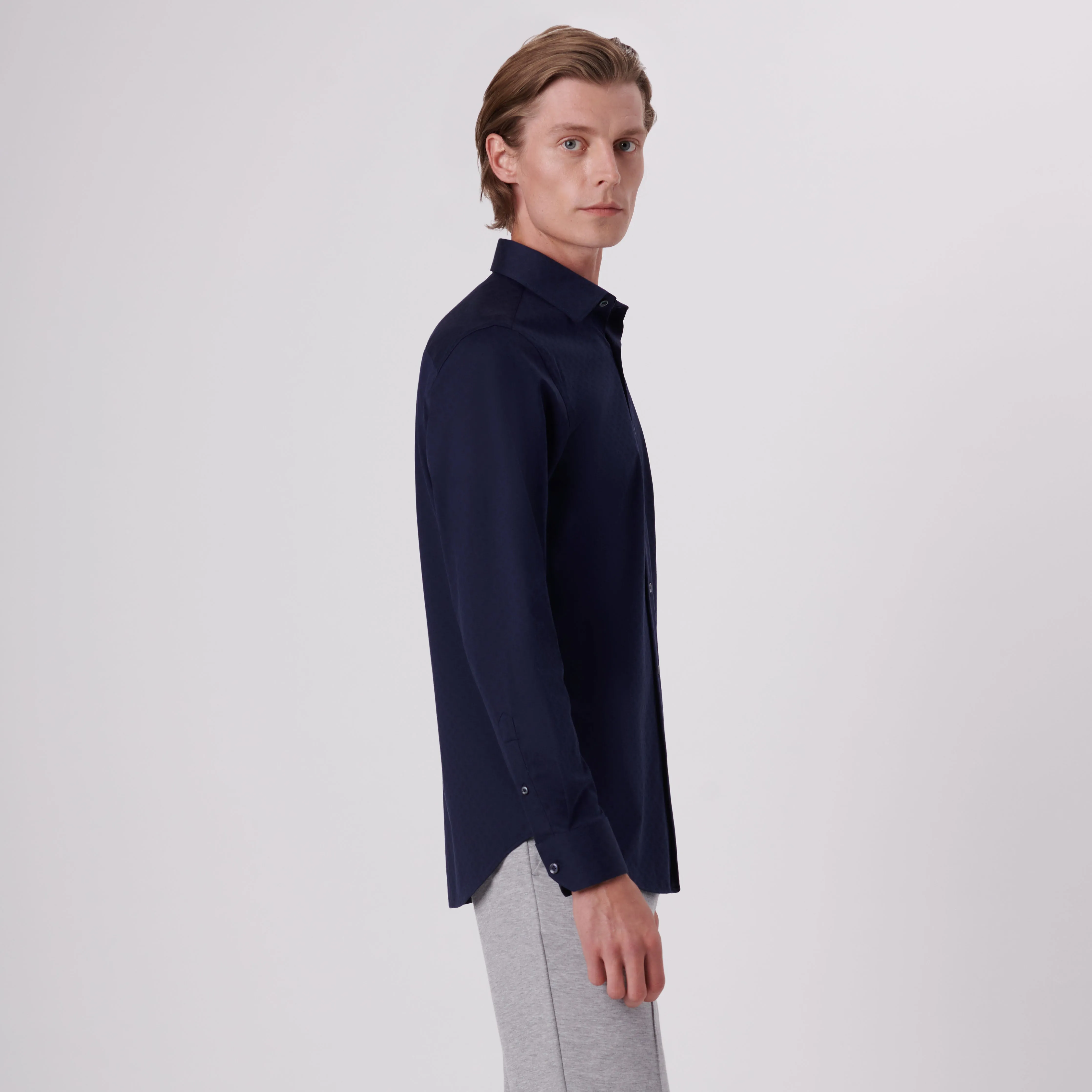 James Paisley Print OoohCotton Shirt sold by Bugatchi product image thumbnail 3