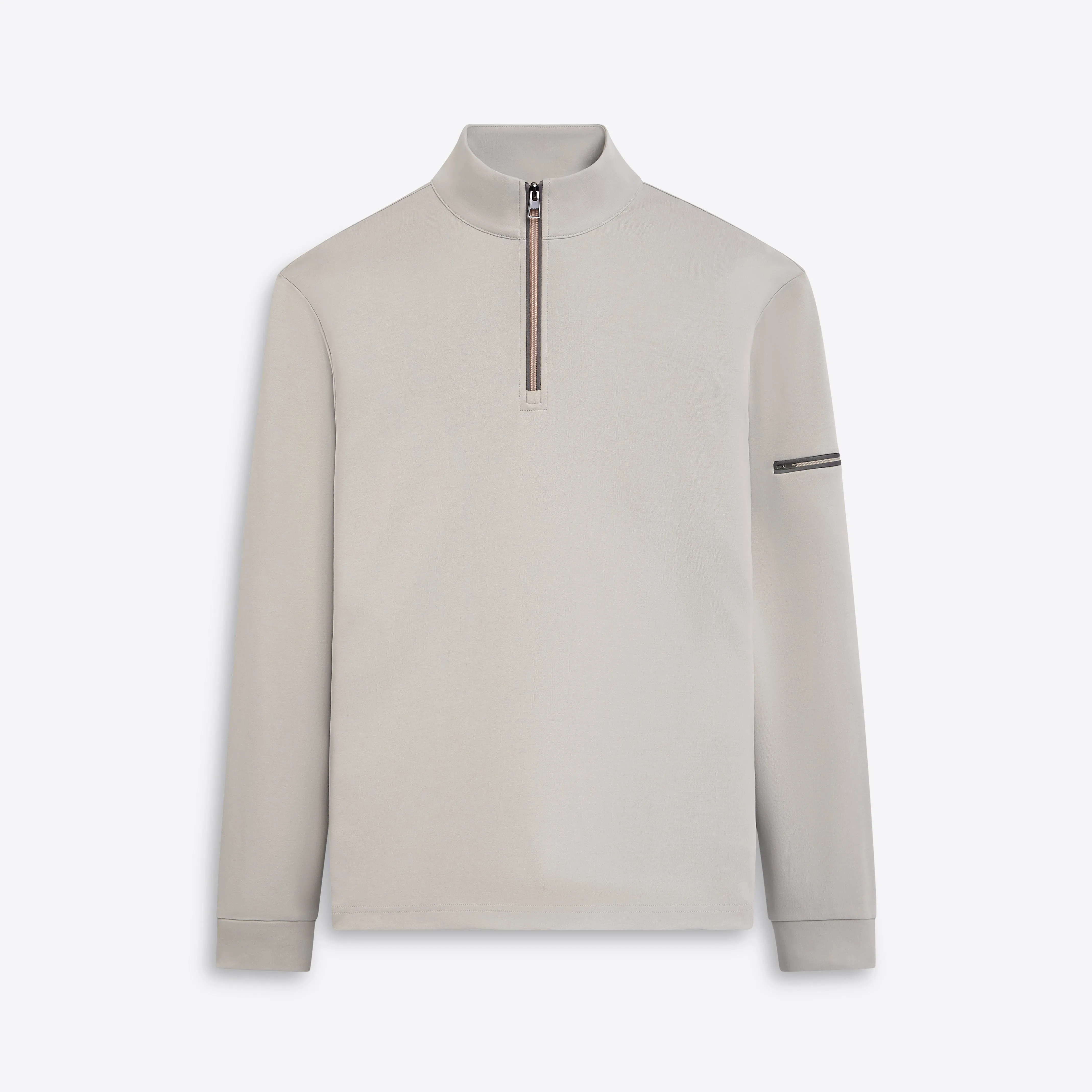 Long Sleeve Quarter Zip Pullover sold by Bugatchi