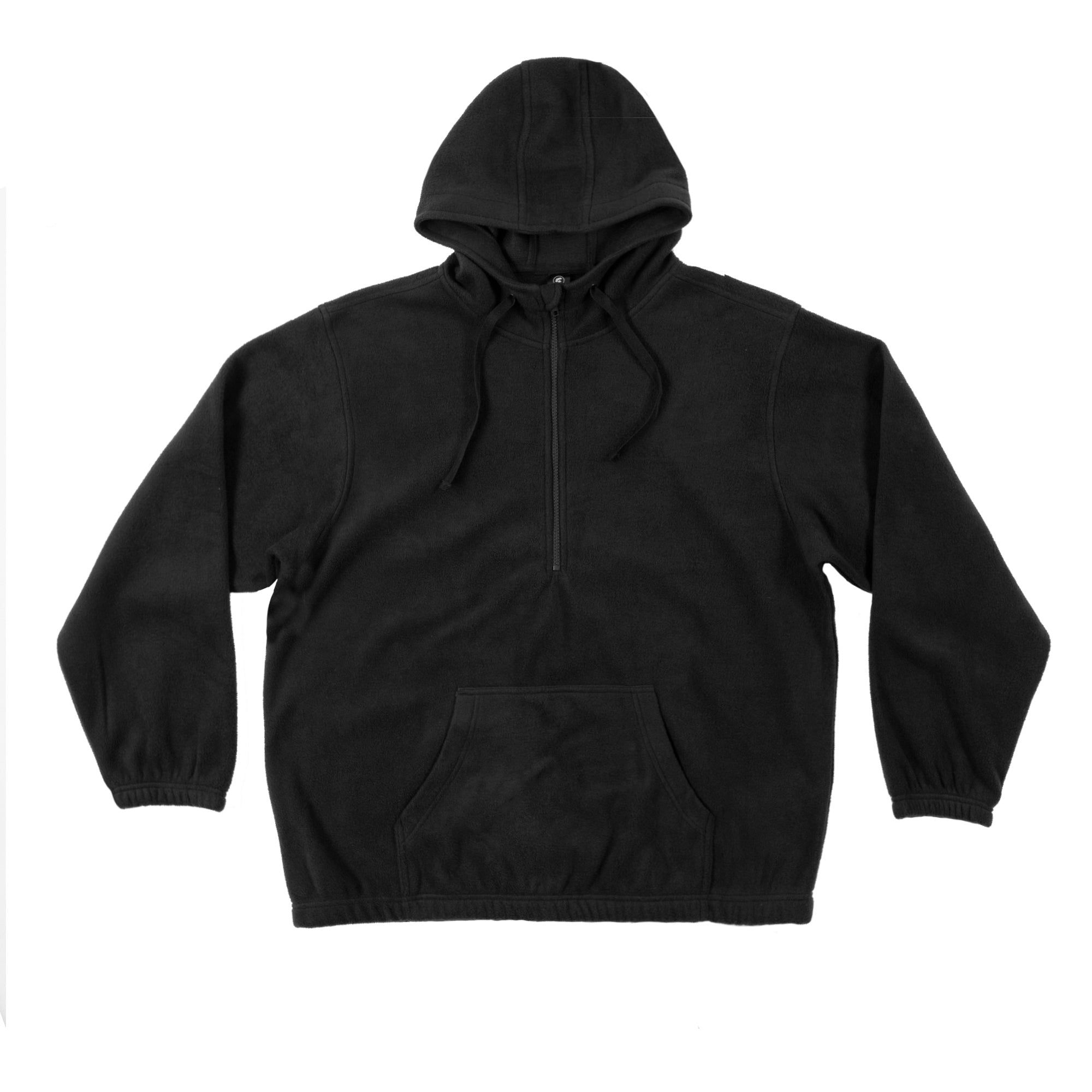 POLAR FLEECE 1/4 ZIP HOODIE sold by Burnside product image thumbnail 2