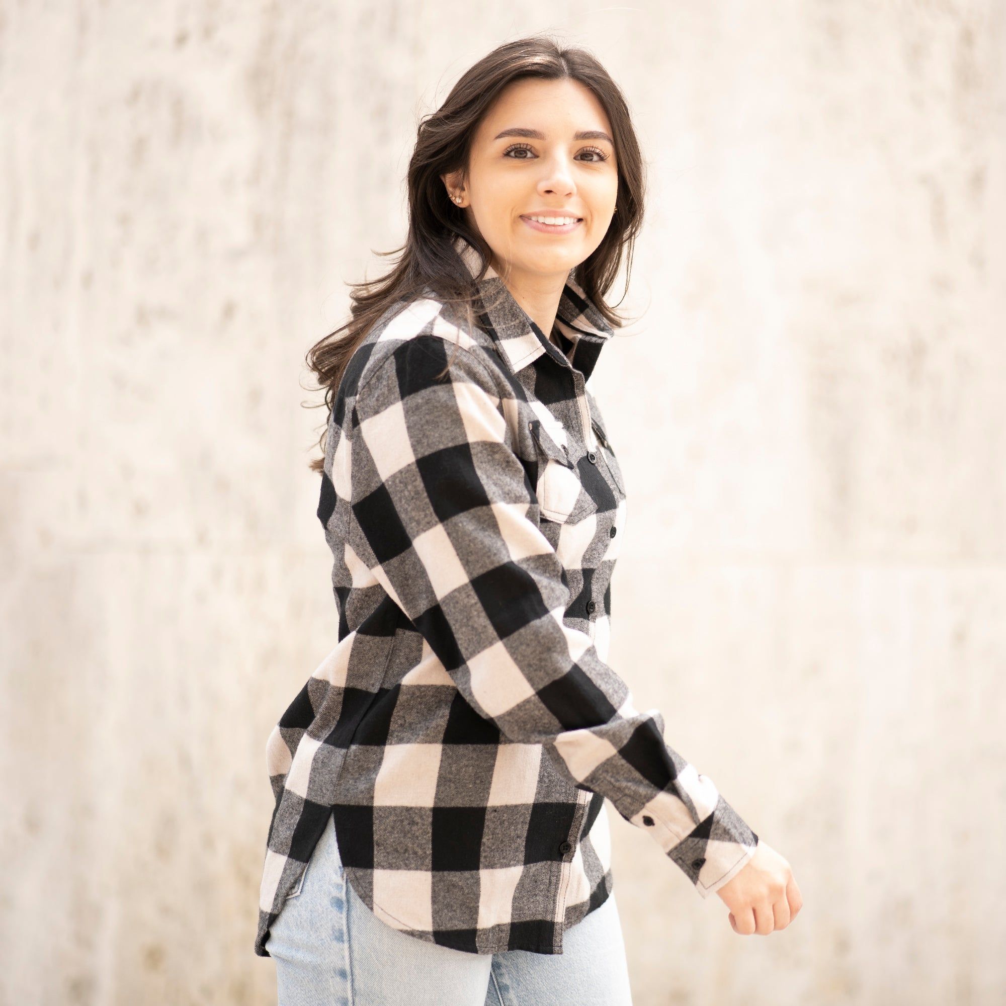 THE LEGENDARY BURNSIDE BUFFALO PLAID FLANNEL (LADIES) sold by Burnside