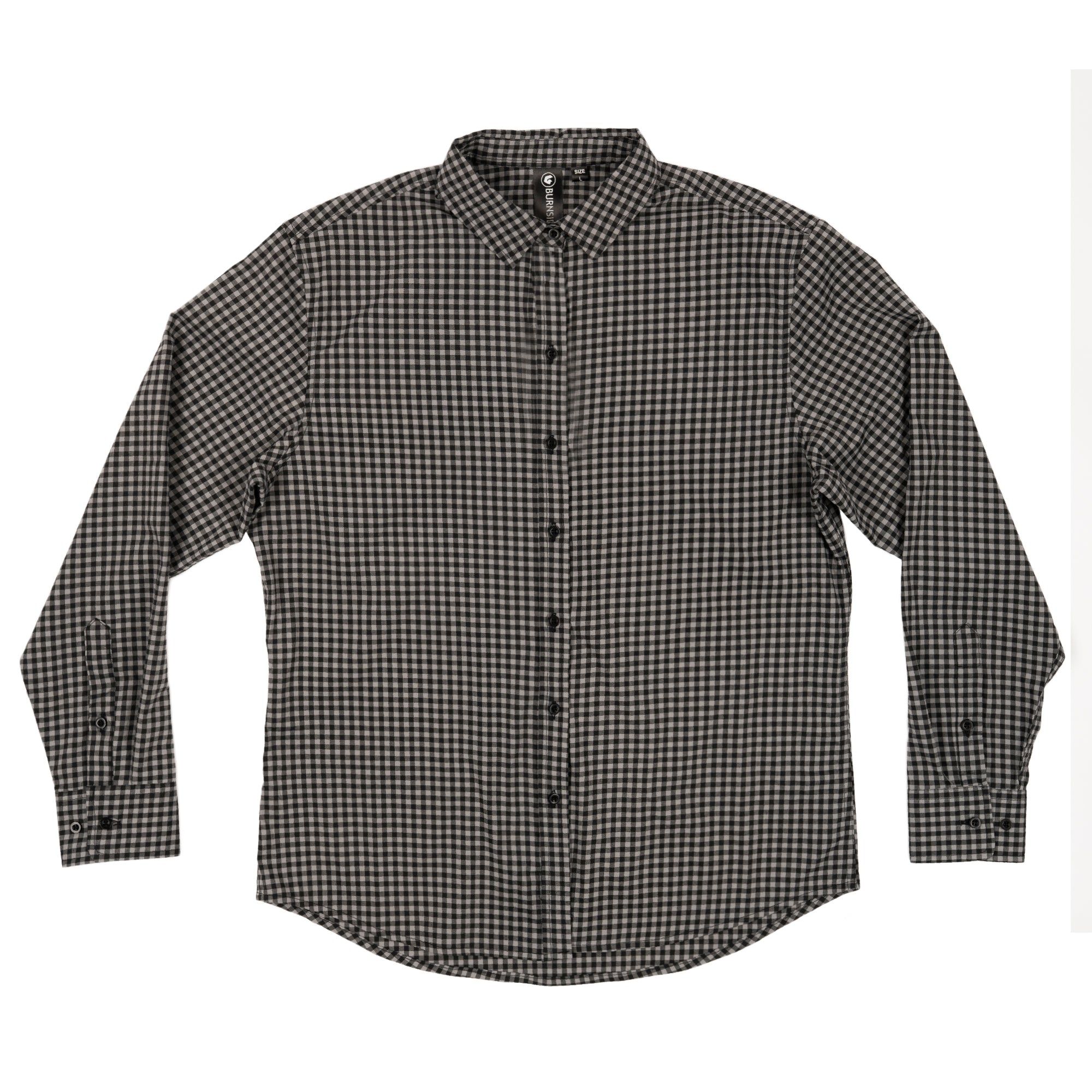 LADIES "BURN" WOVEN LONG SLEEVE sold by Burnside product image thumbnail 2