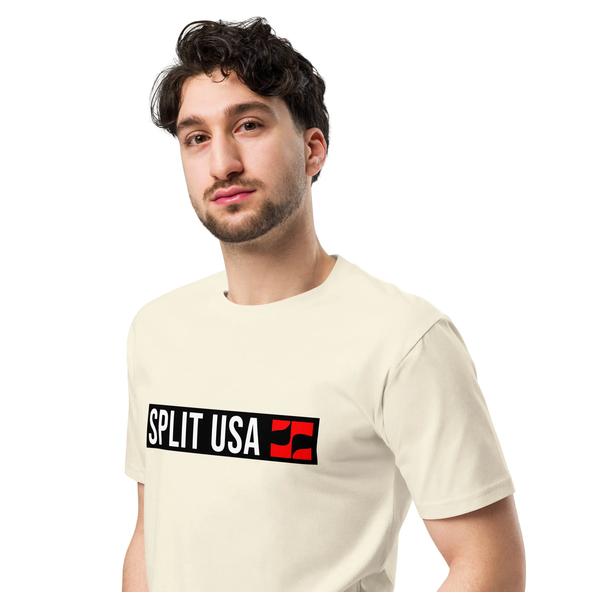 SPLIT Red Bar Logo Graphic Tee sold by Burnside product image thumbnail 3