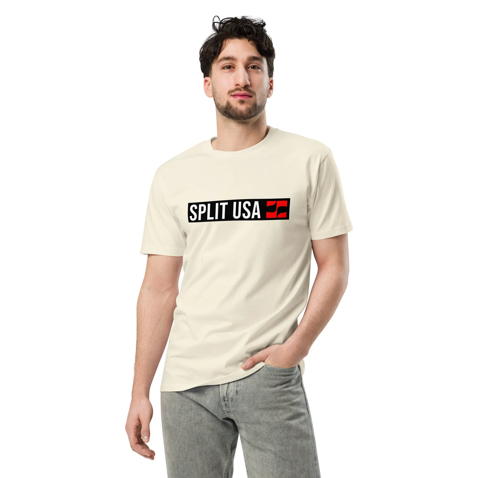 SPLIT Red Bar Logo Graphic Tee sold by Burnside product image thumbnail 2