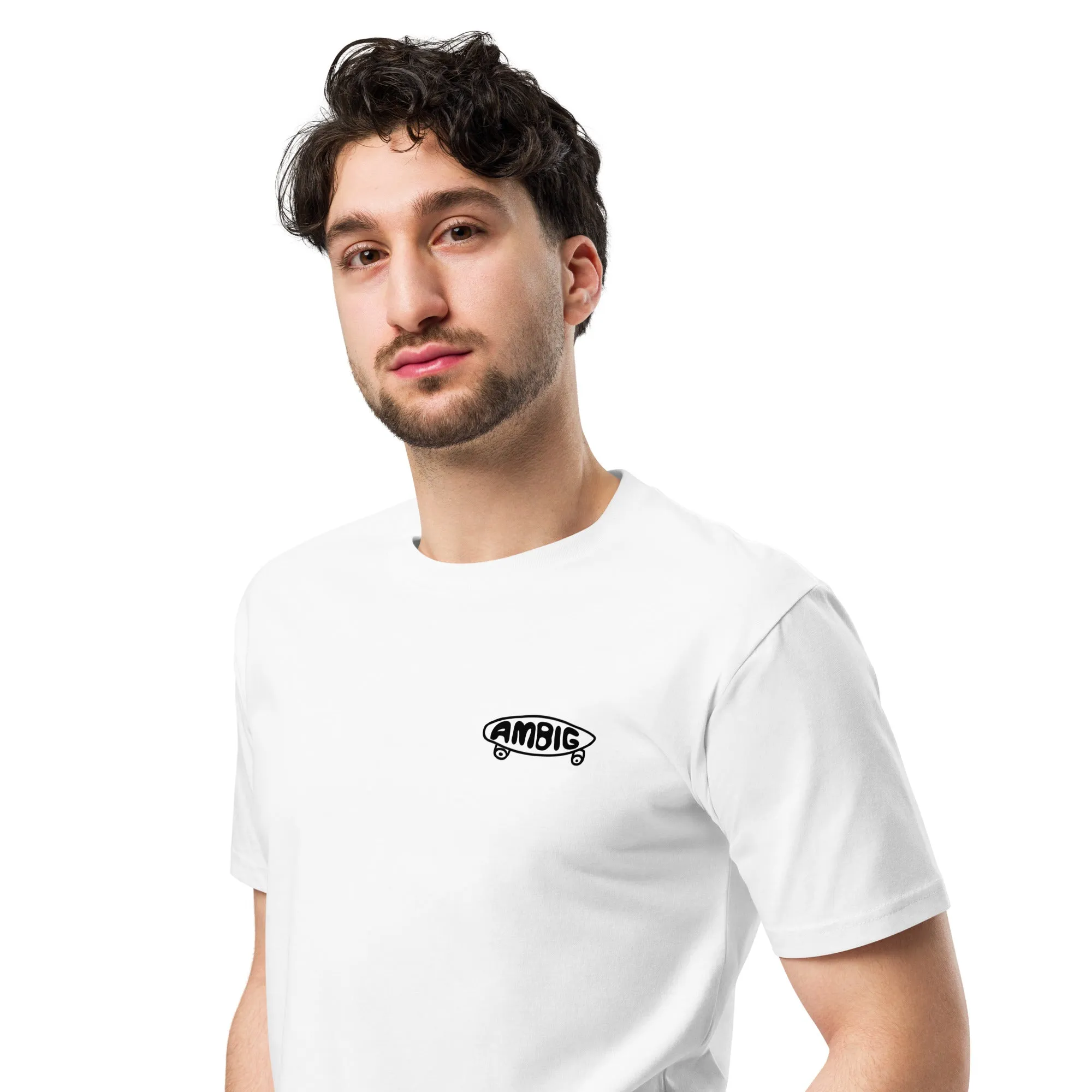 AMBIG Wheelieboard Graphic Tee sold by Burnside product image thumbnail 3