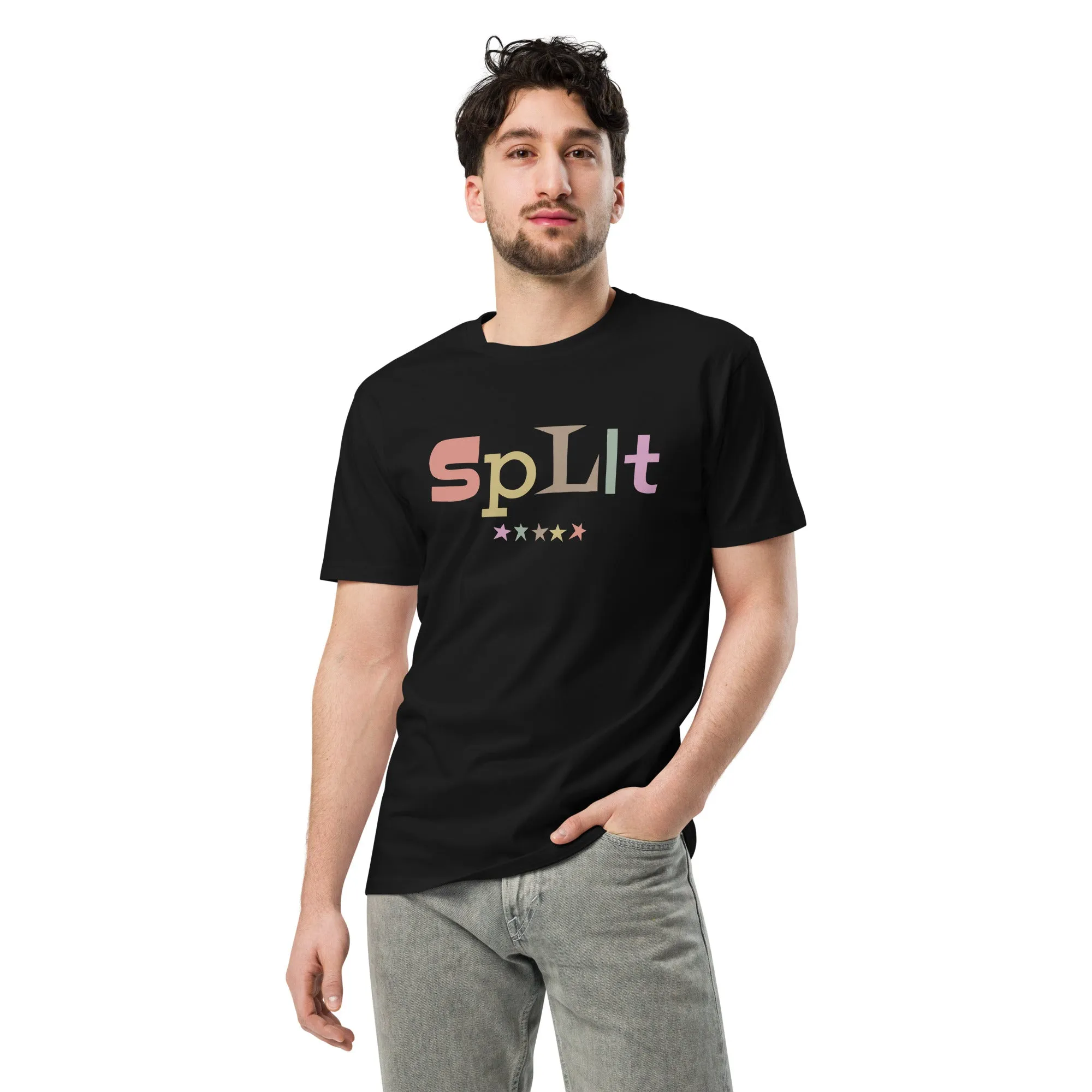 Split Cutout Graphic Tee sold by Burnside product image thumbnail 2