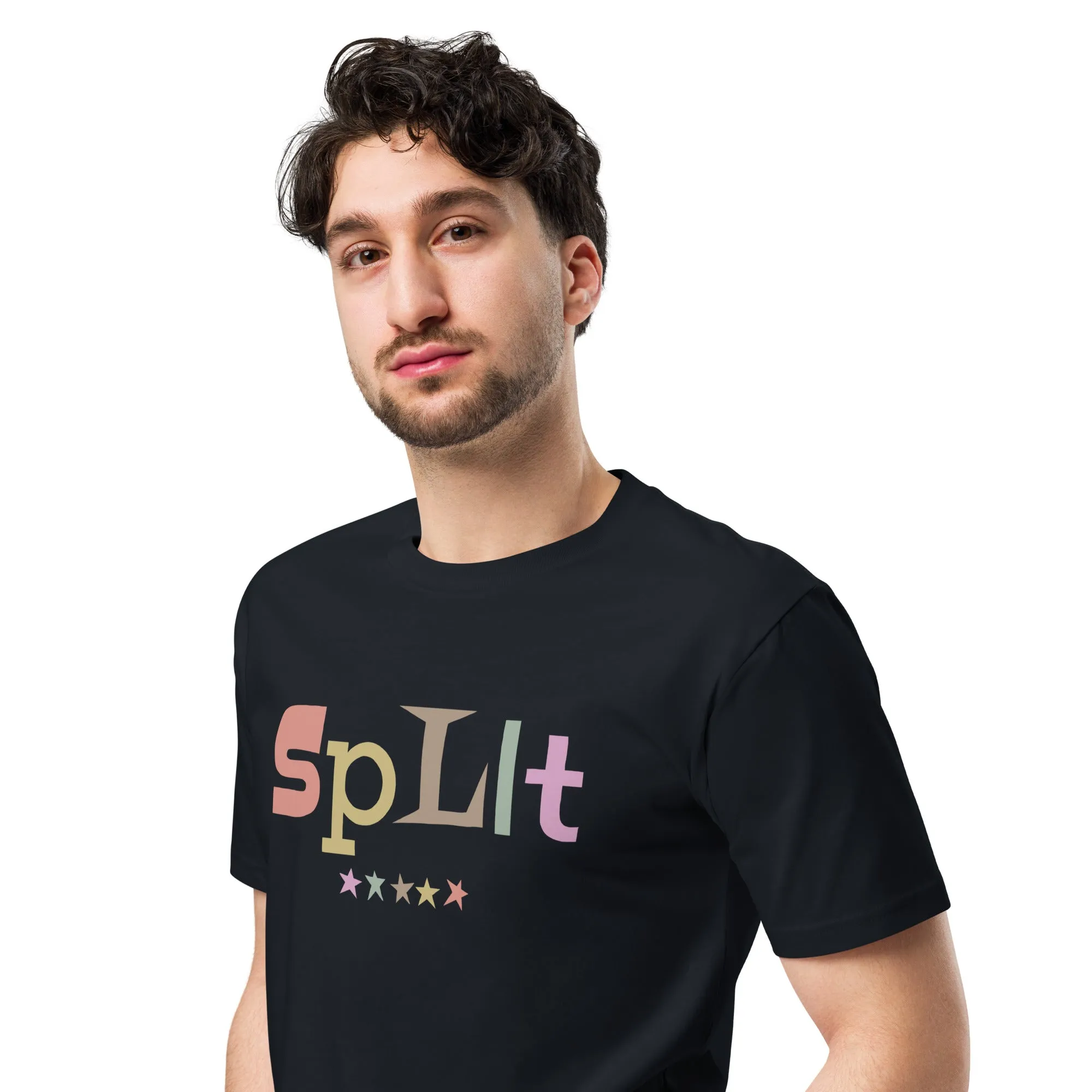 Split Cutout Graphic Tee sold by Burnside product image thumbnail 5