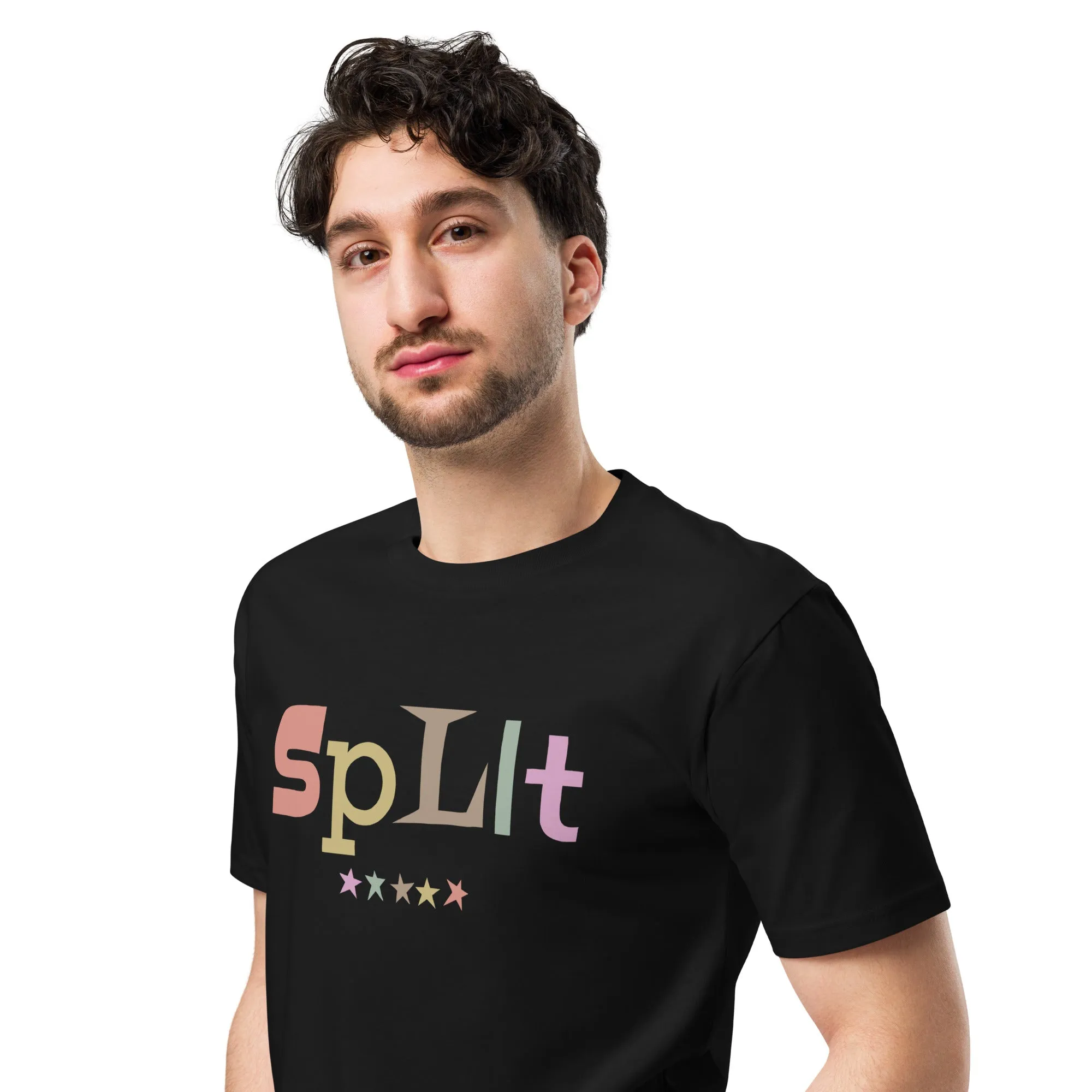 Split Cutout Graphic Tee sold by Burnside product image thumbnail 3