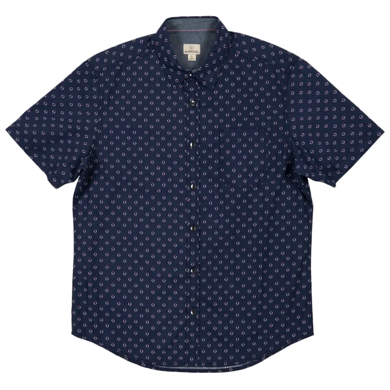 CARTAGENA NIGHTS WOVEN SHIRT made by Burnside