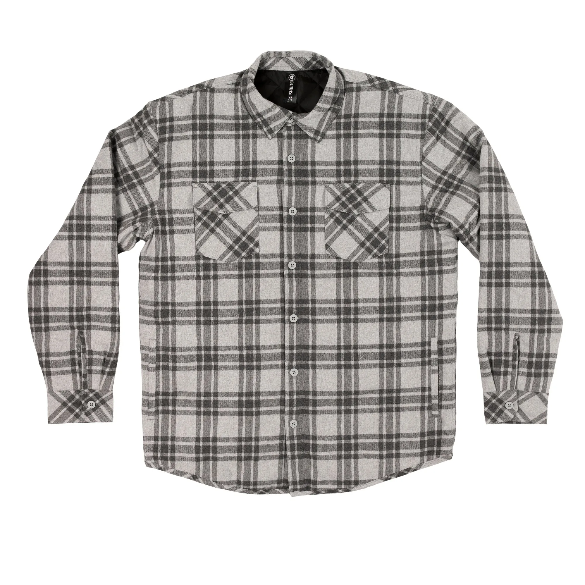 IRONWOOD QUILTED FLANNEL JACKET sold by Burnside product image thumbnail 4
