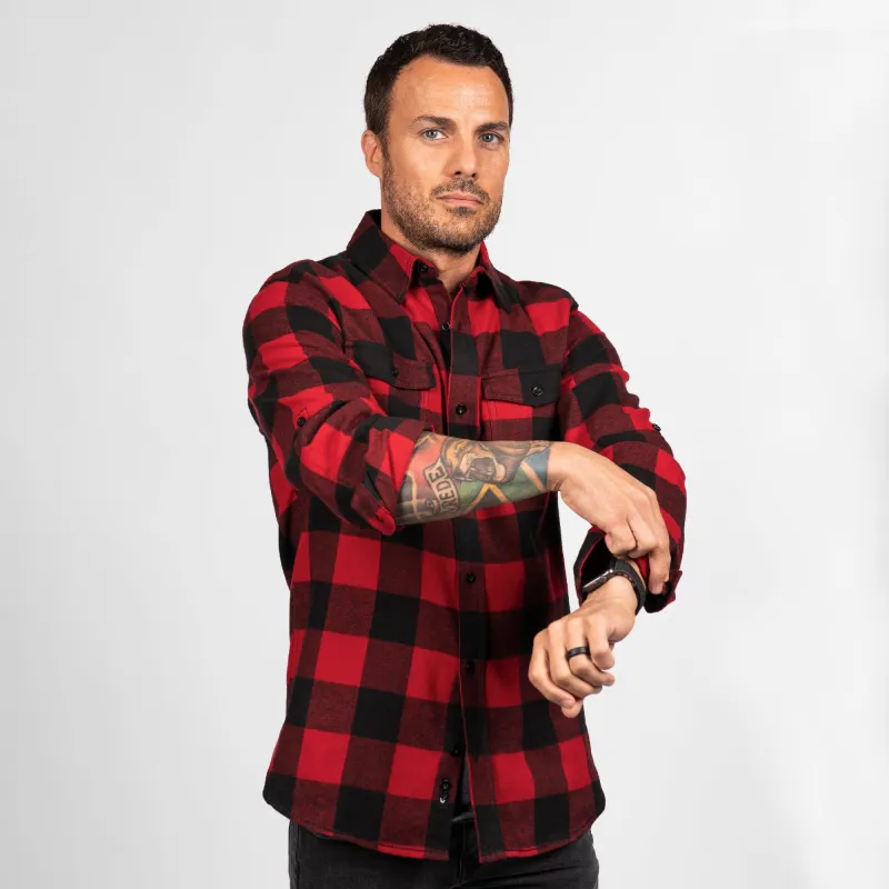 THE LEGENDARY BURNSIDE BUFFALO PLAID FLANNEL sold by Burnside