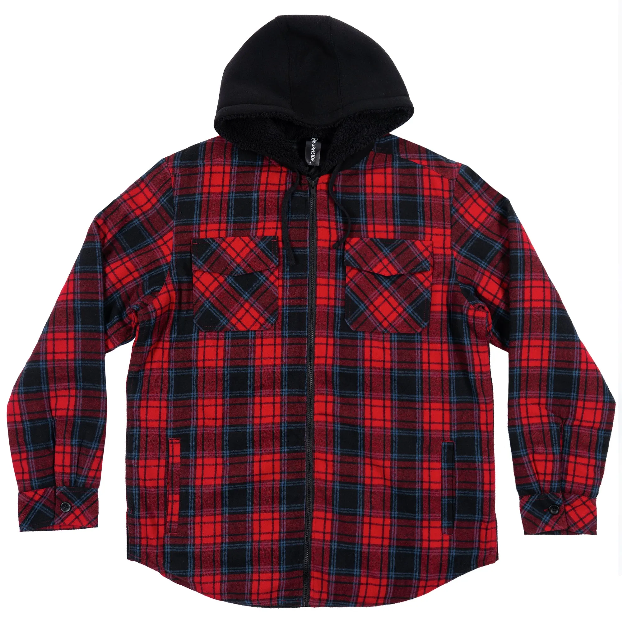 REDWOOD SHERPA-LINED HOODED JACKET sold by Burnside product image thumbnail 3