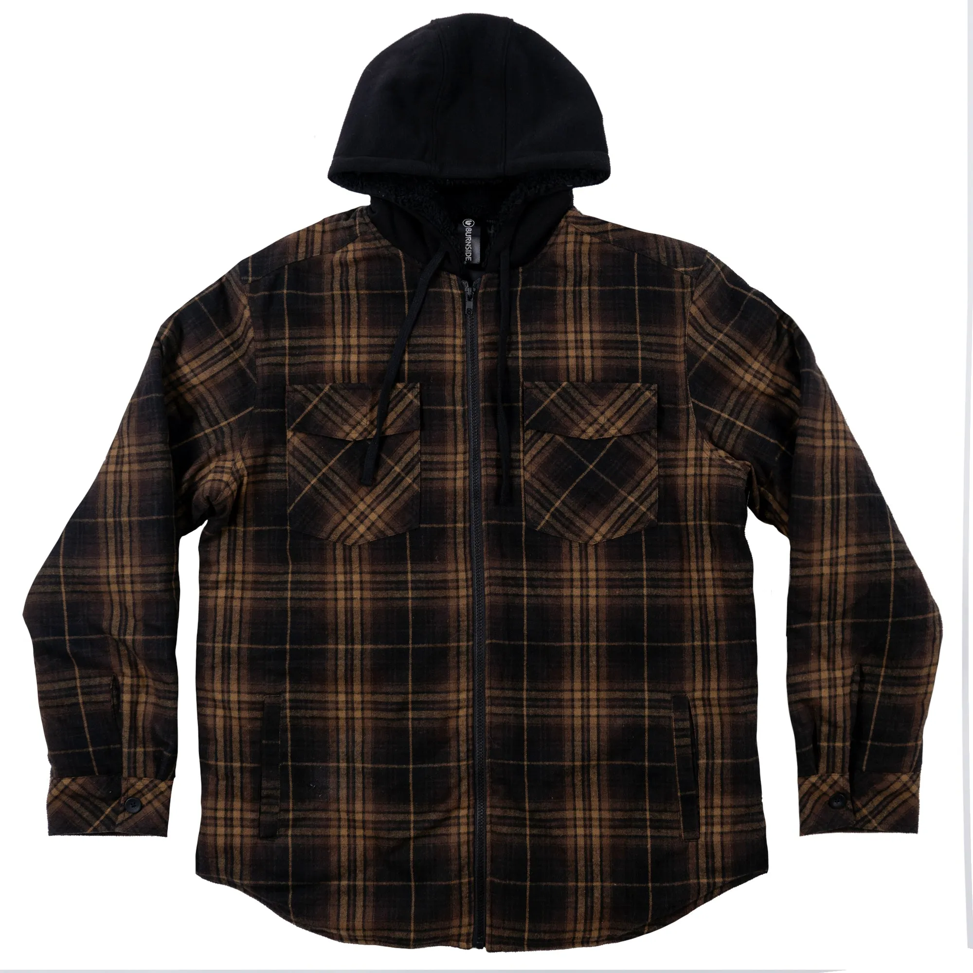 REDWOOD SHERPA-LINED HOODED JACKET sold by Burnside product image thumbnail 4