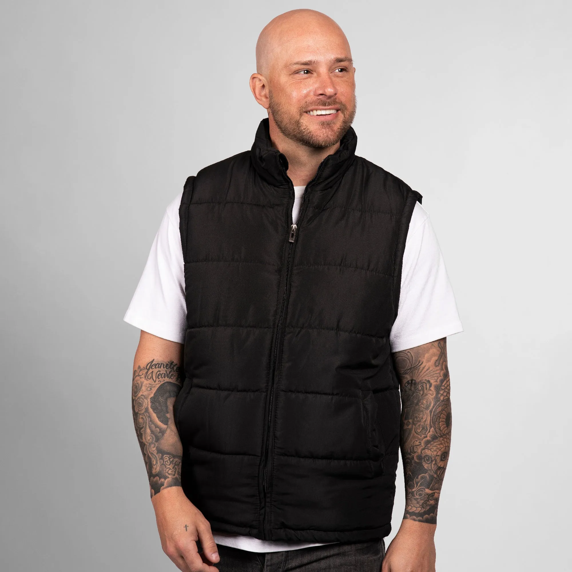 BURNSIDE PUFFER VEST sold by Burnside