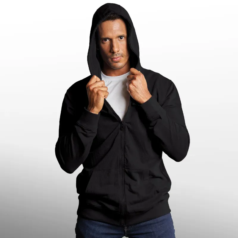 FRENCH TERRY ZIP HOODIE sold by Burnside