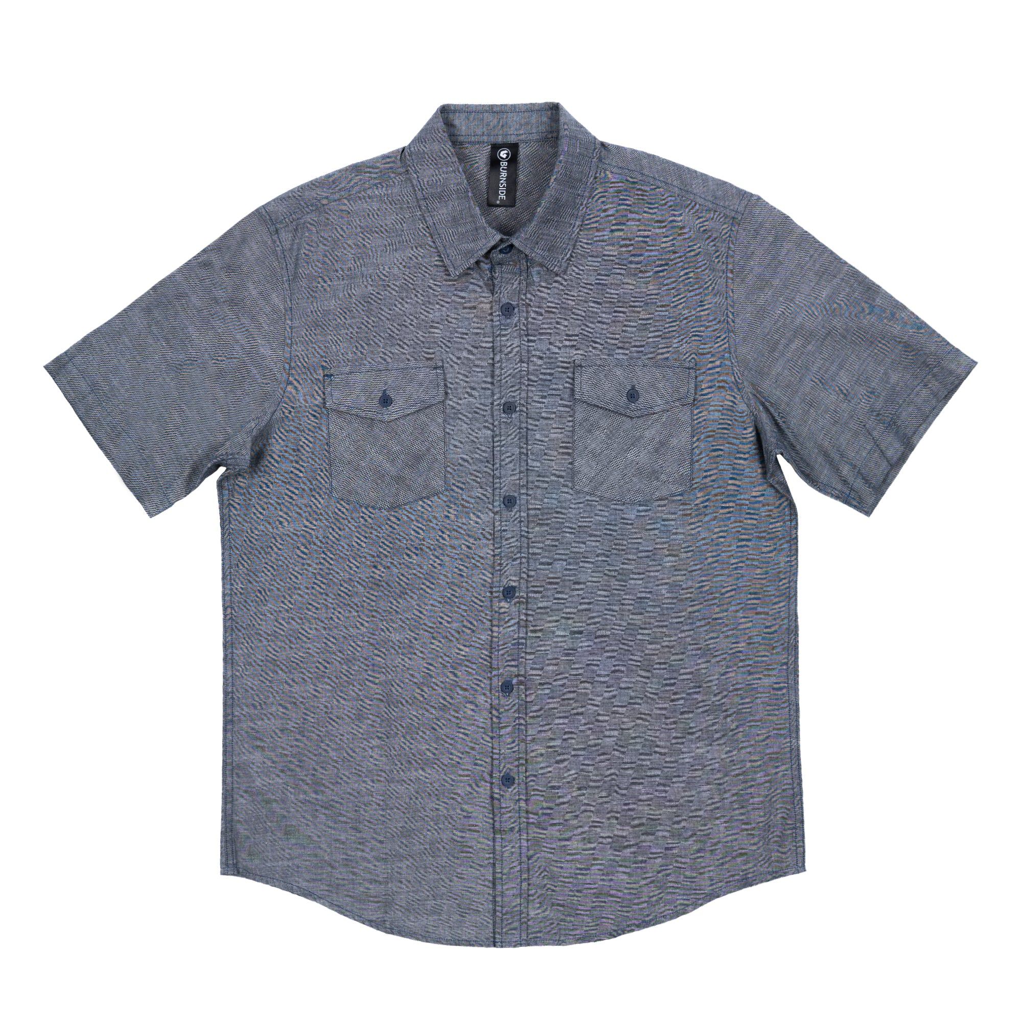 MENS SHORT SLEEVE ALL-DAY CHAMBRAY sold by Burnside product image thumbnail 2