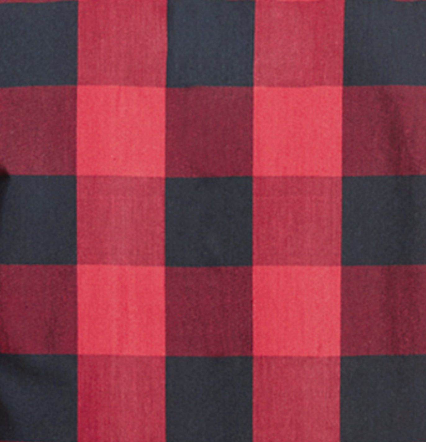 LONG SLEEVE AMERICAN BUFFALO PLAID WOVEN SHIRT sold by Burnside product image thumbnail 5