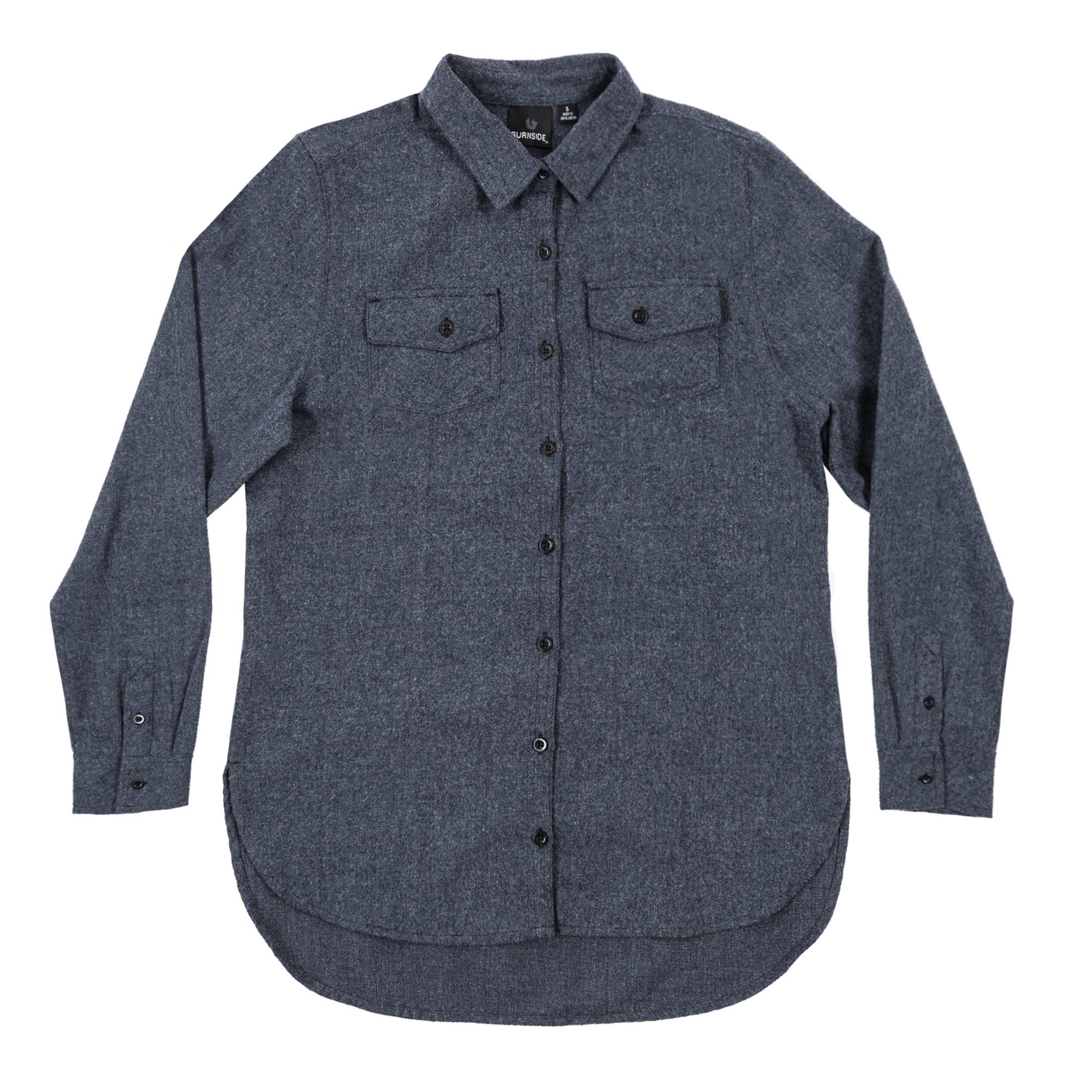 BURNSIDE SOLID LADIES FLANNEL sold by Burnside product image thumbnail 2