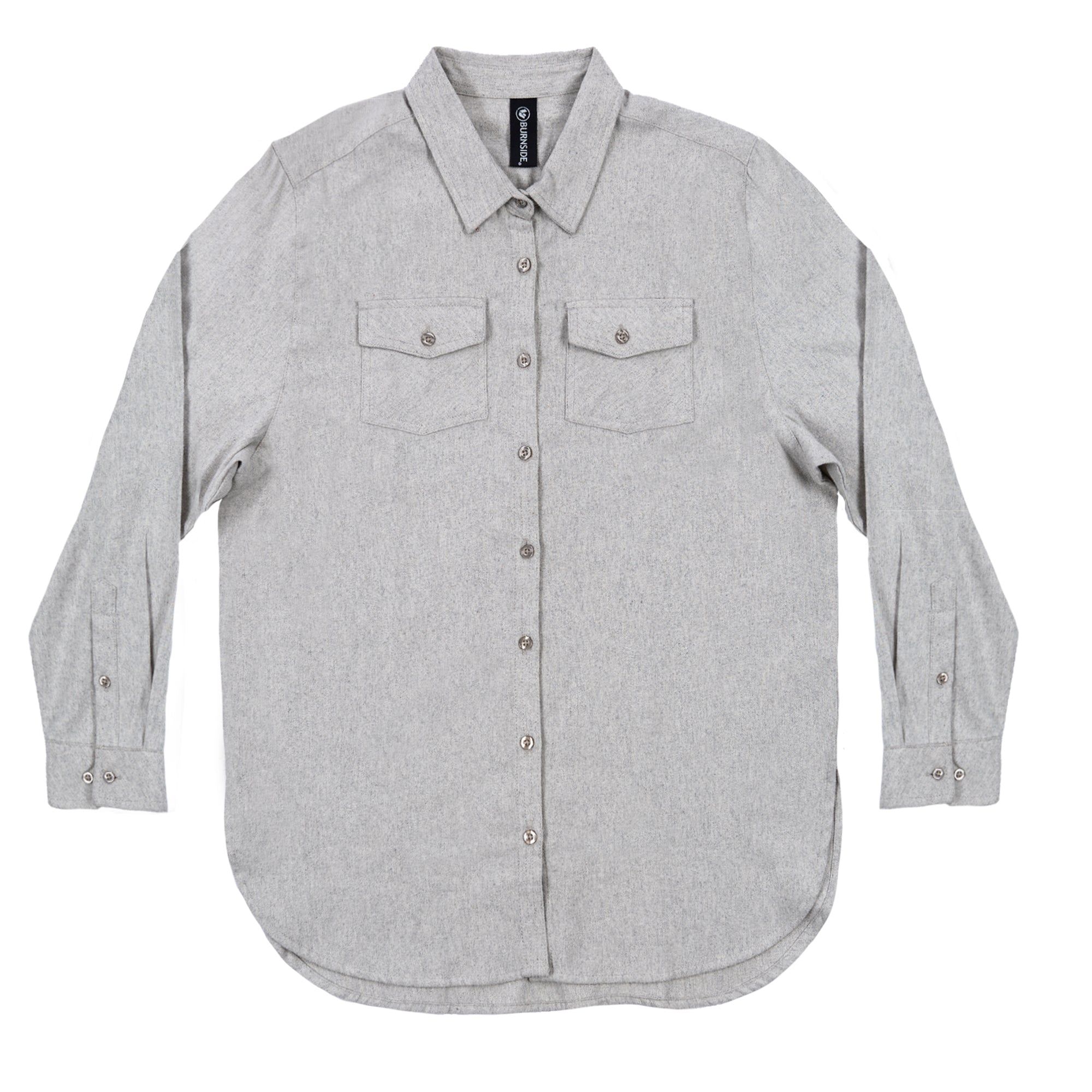 BURNSIDE SOLID LADIES FLANNEL sold by Burnside product image thumbnail 5