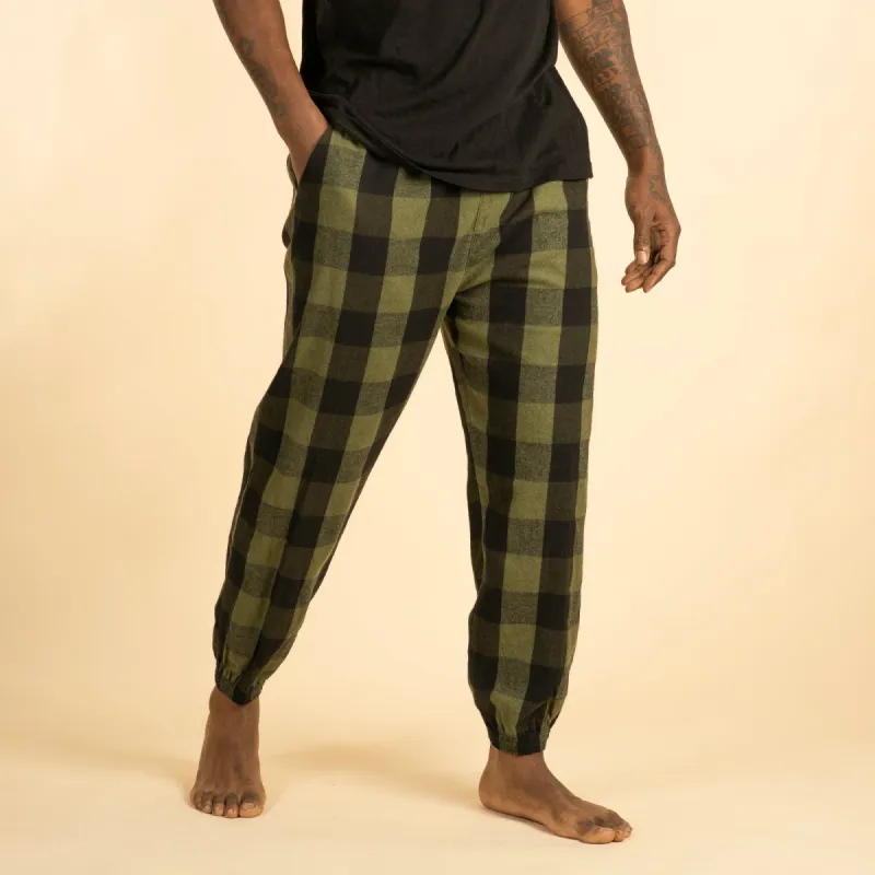 FLANNEL JOGGER made by Burnside