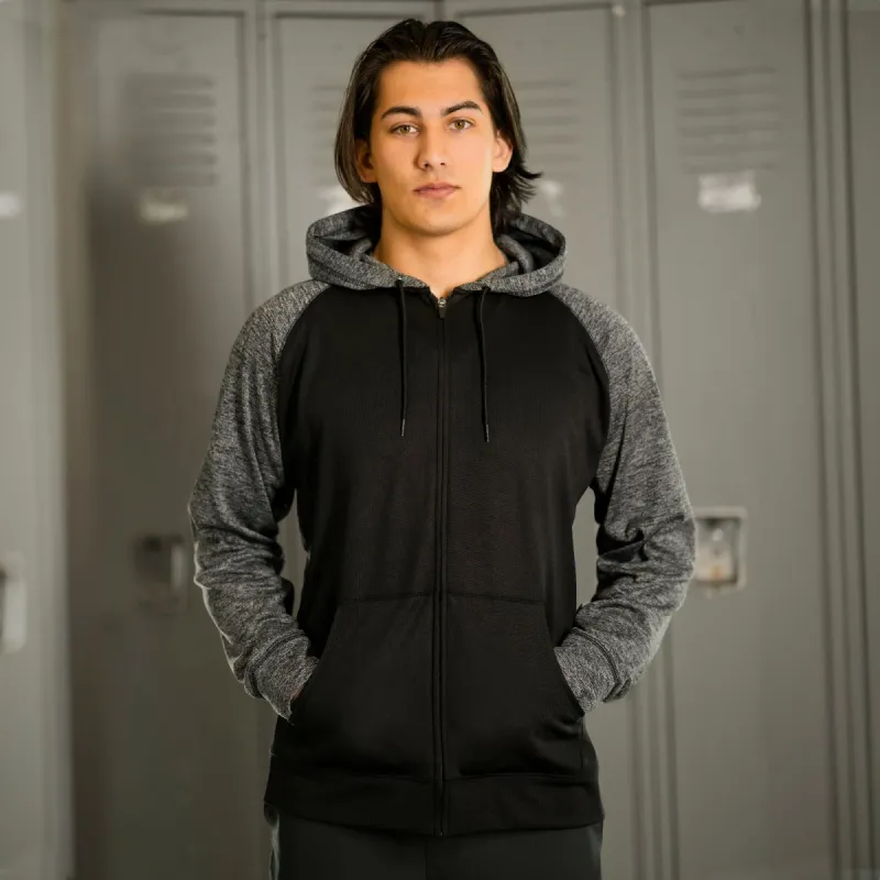 PERFORMANCE TECH FLEECE ZIP-UP HOODIE sold by Burnside